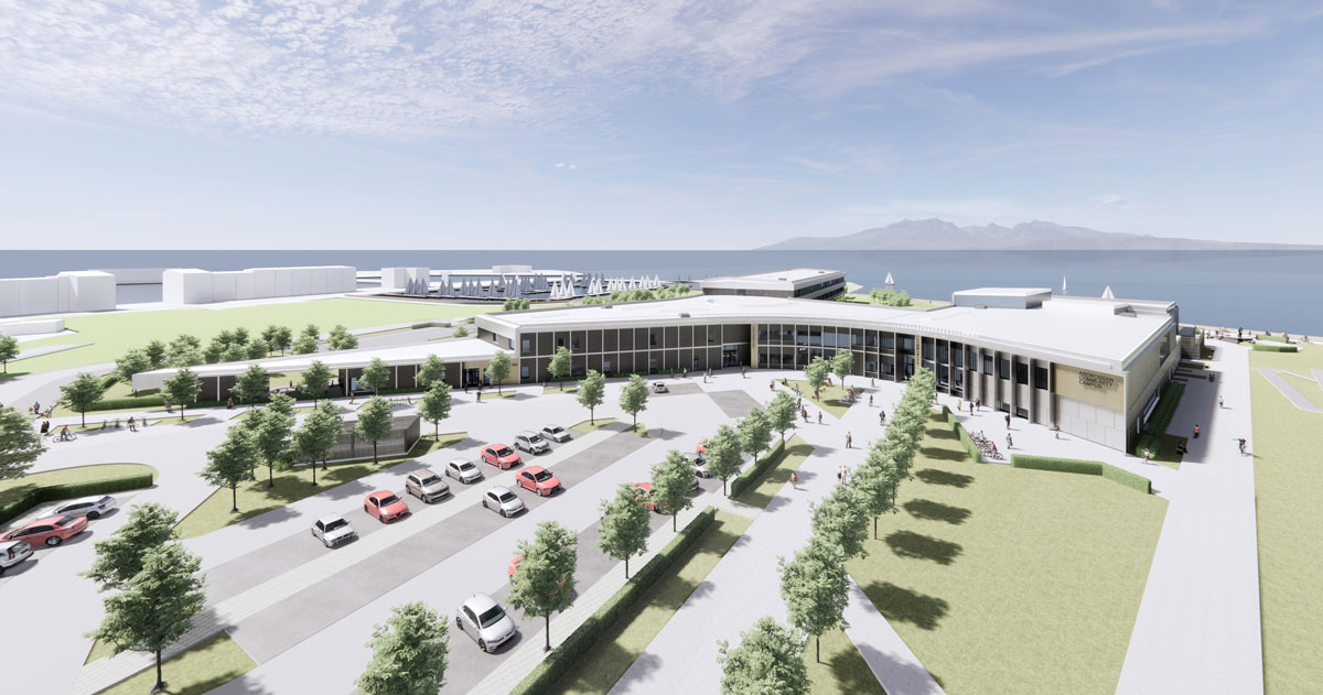 Construction work under way on new Ardrossan Community Campus