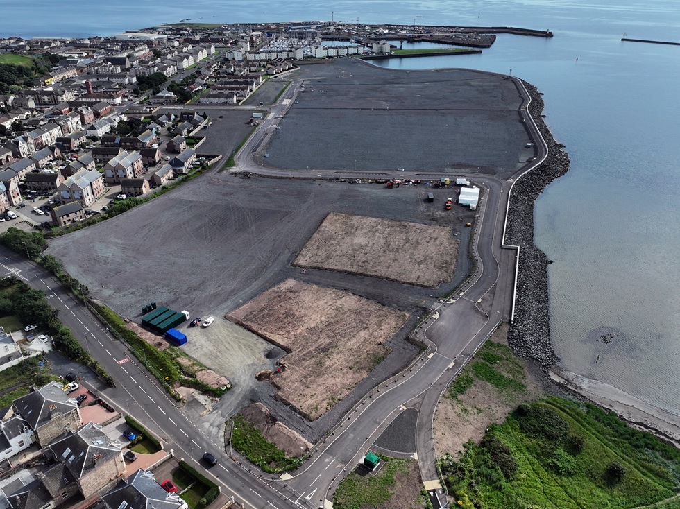 Construction work under way on new Ardrossan Community Campus