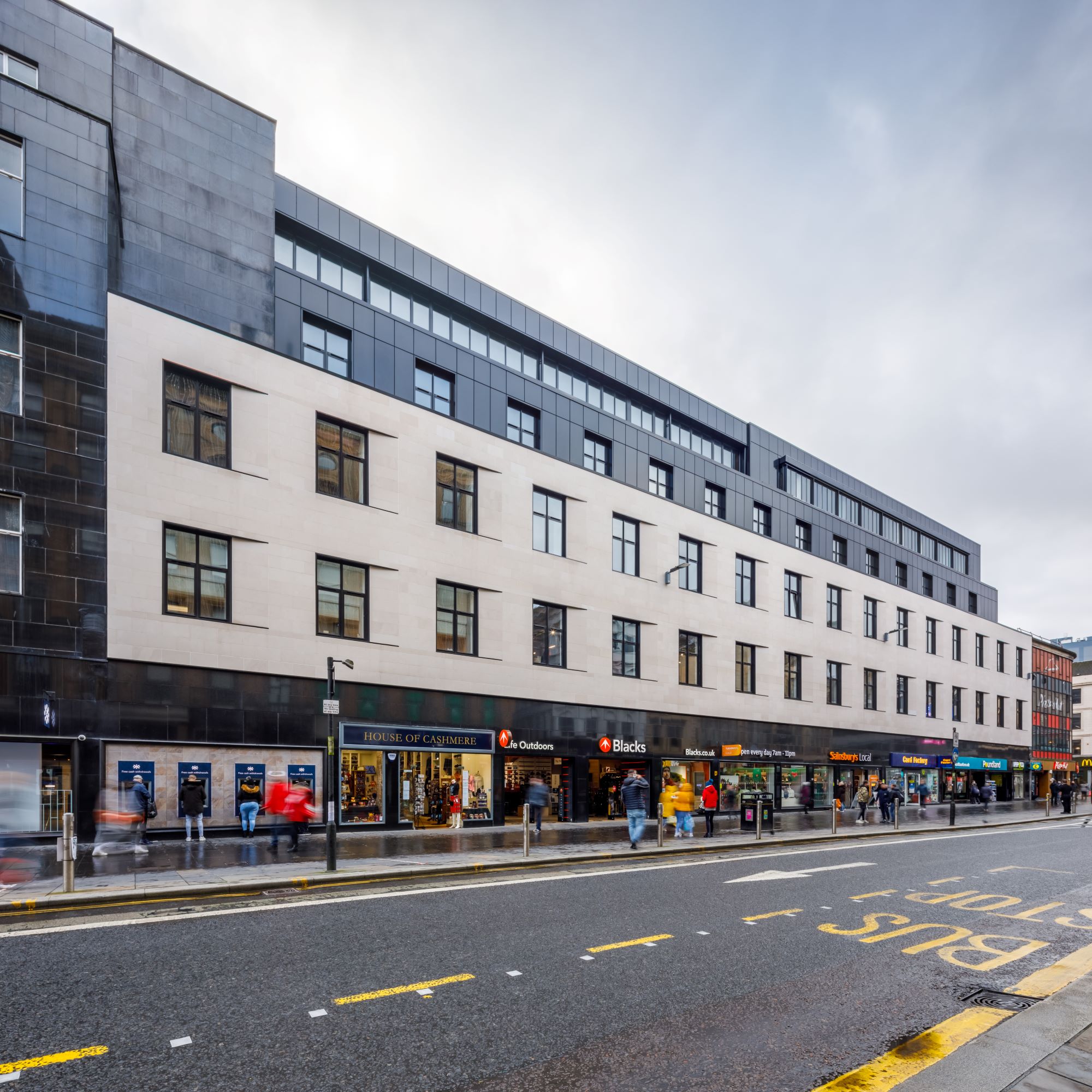 Fabric repairs provide a new lease of life at St Enoch Square