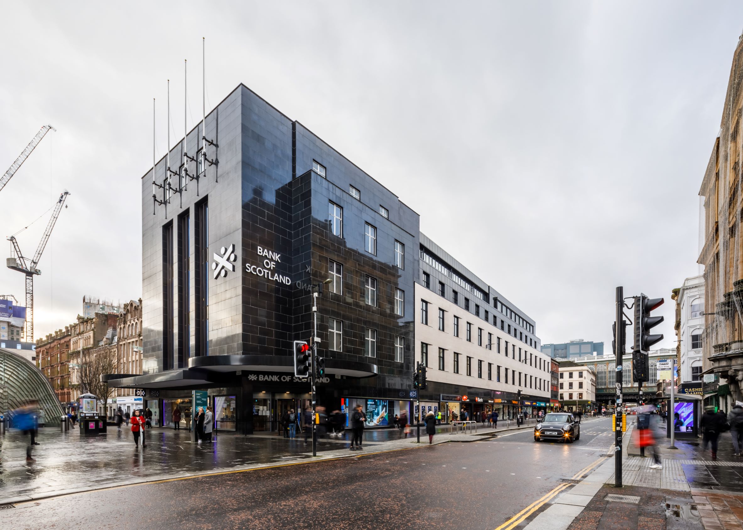 Fabric repairs provide a new lease of life at St Enoch Square