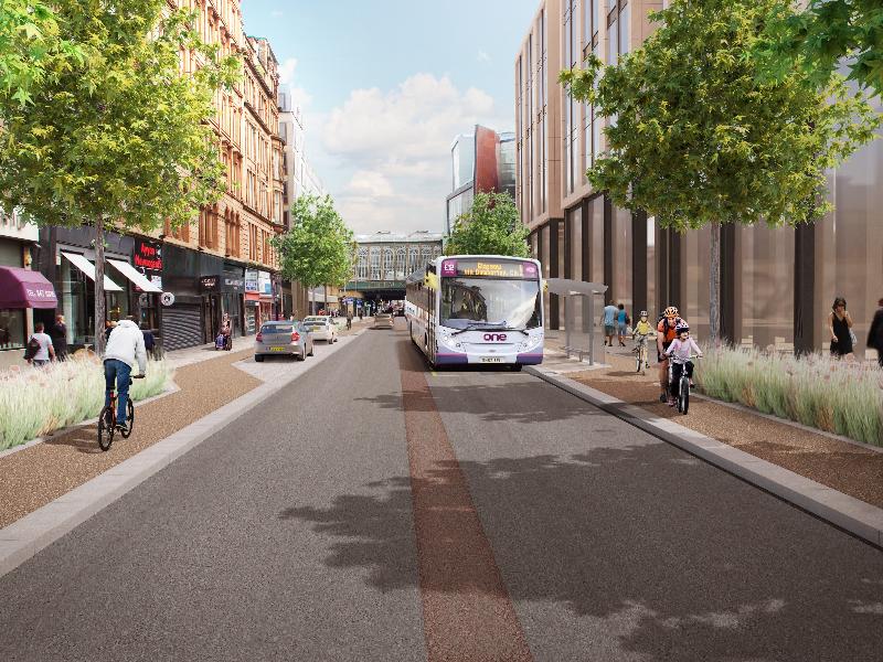 Glasgow awards £5.827m public realm contract to Rainton Construction