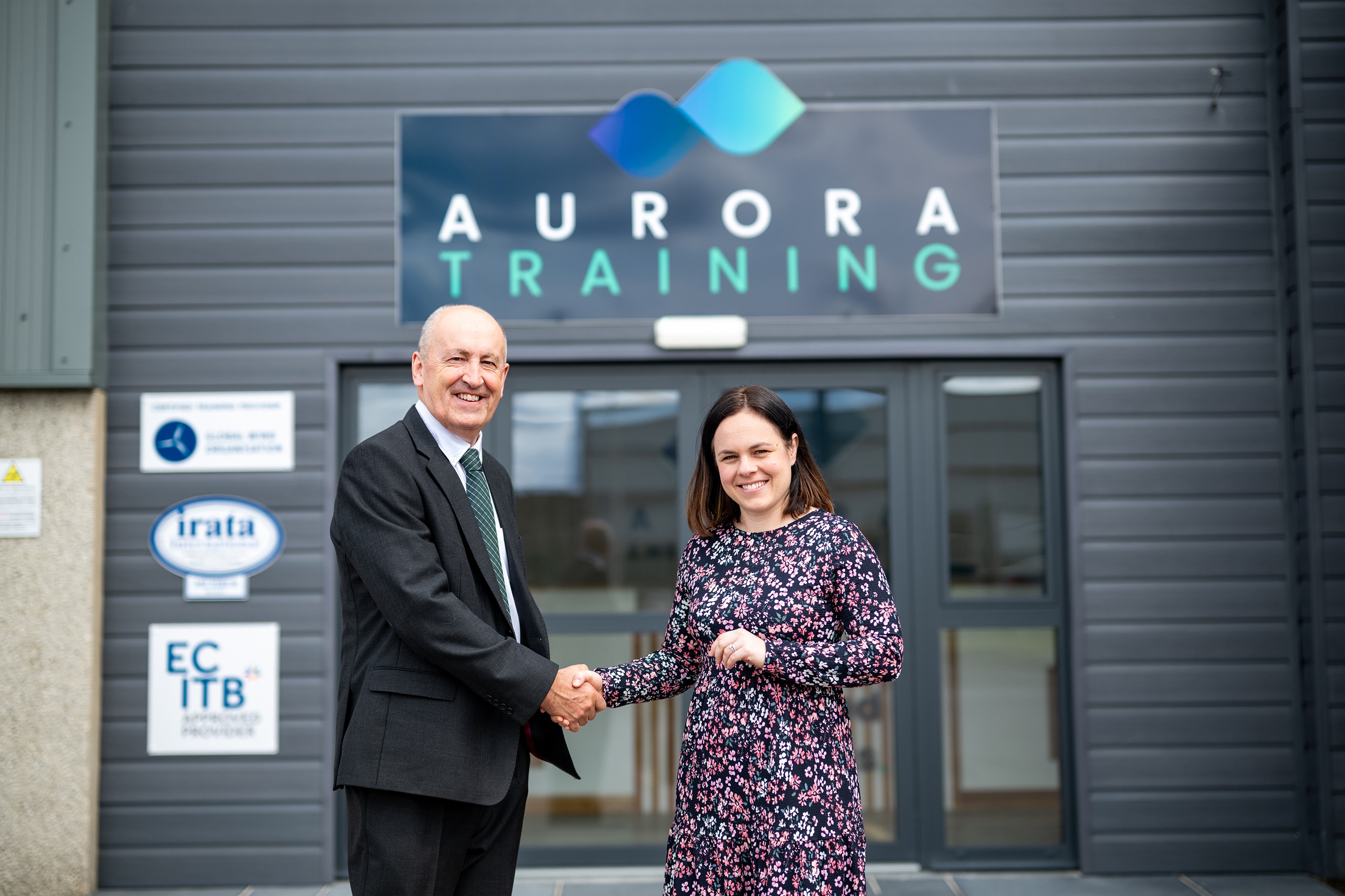 Deputy First Minister opens Aurora's Renewable Energy Training Centre in Inverness