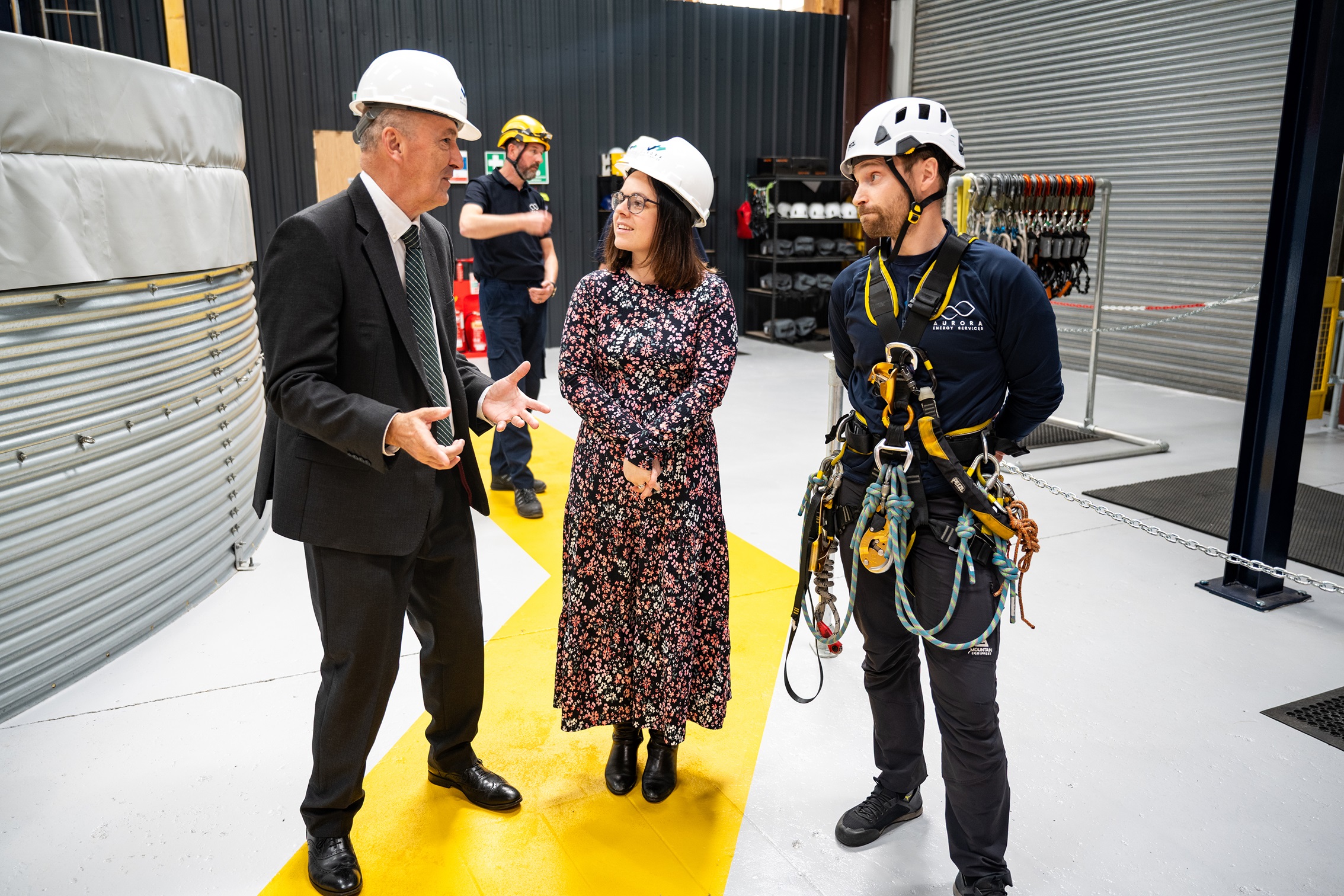Deputy First Minister opens Aurora's Renewable Energy Training Centre in Inverness