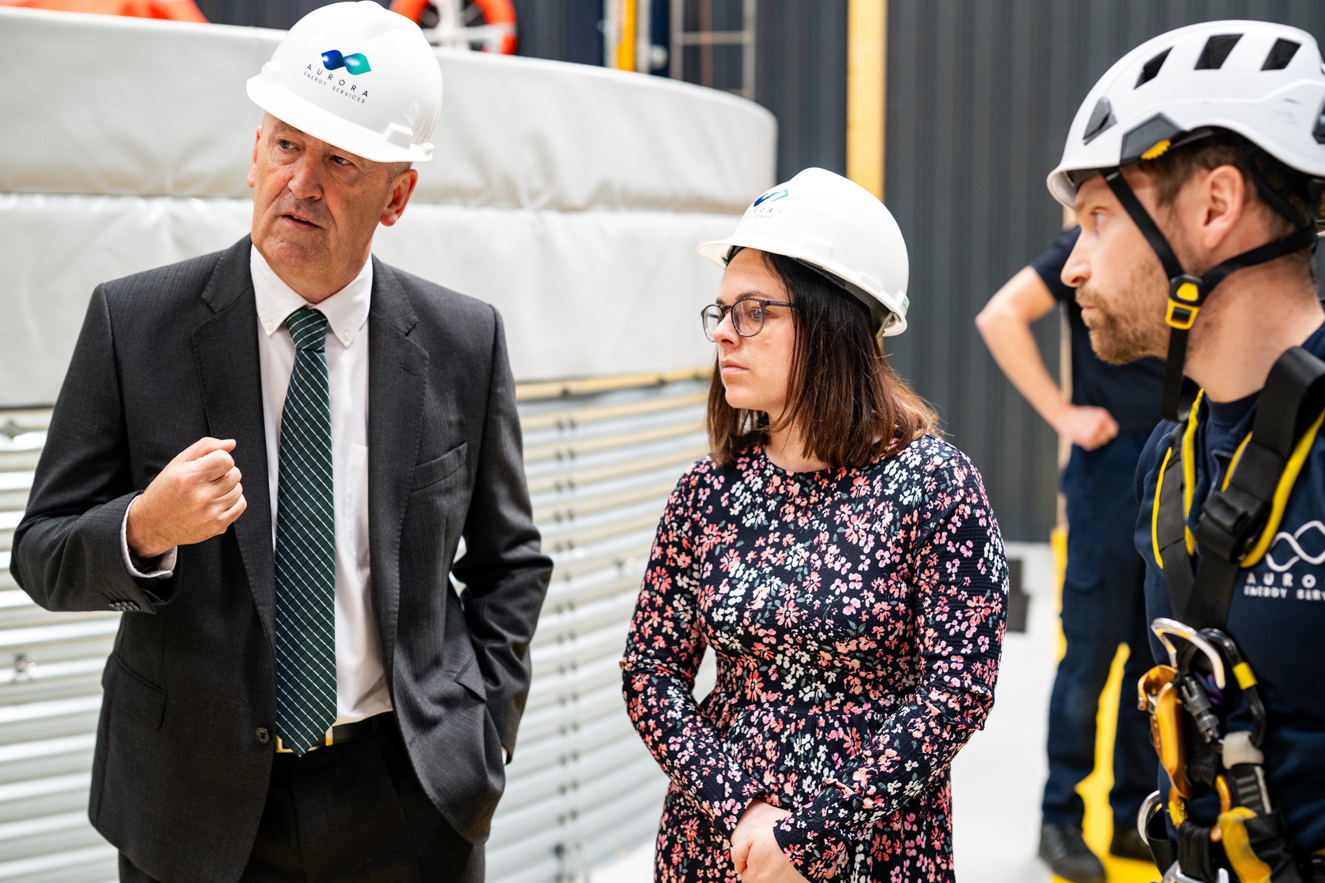 Deputy First Minister opens Aurora's Renewable Energy Training Centre in Inverness