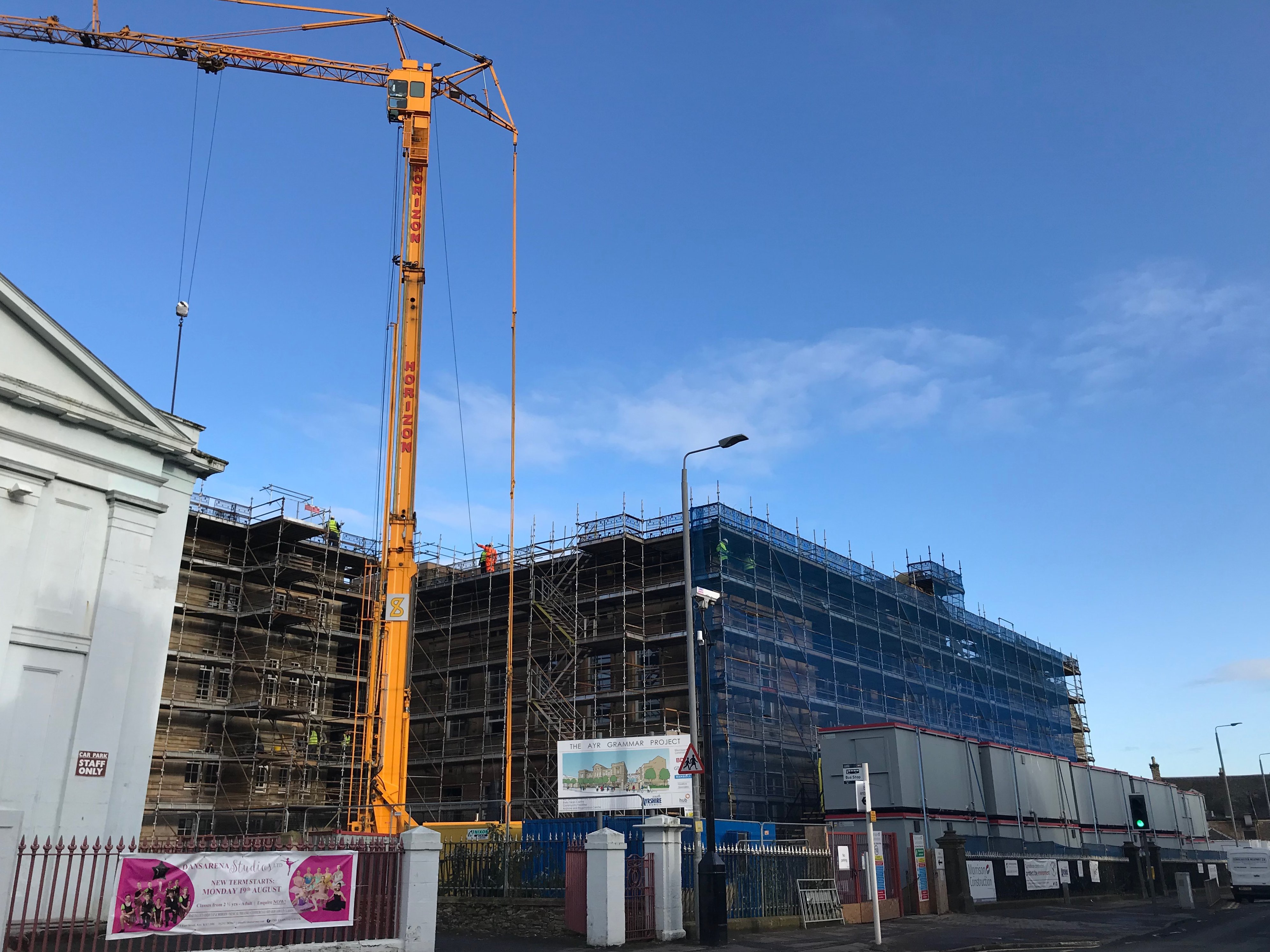 In Pictures: Morrison reveals progress on Ayr Grammar Primary School