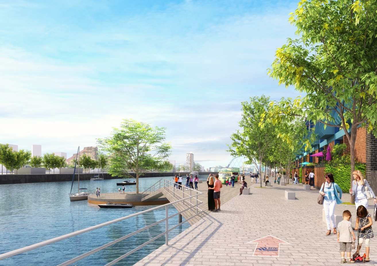 Glasgow to consult on Broomielaw River Park plans