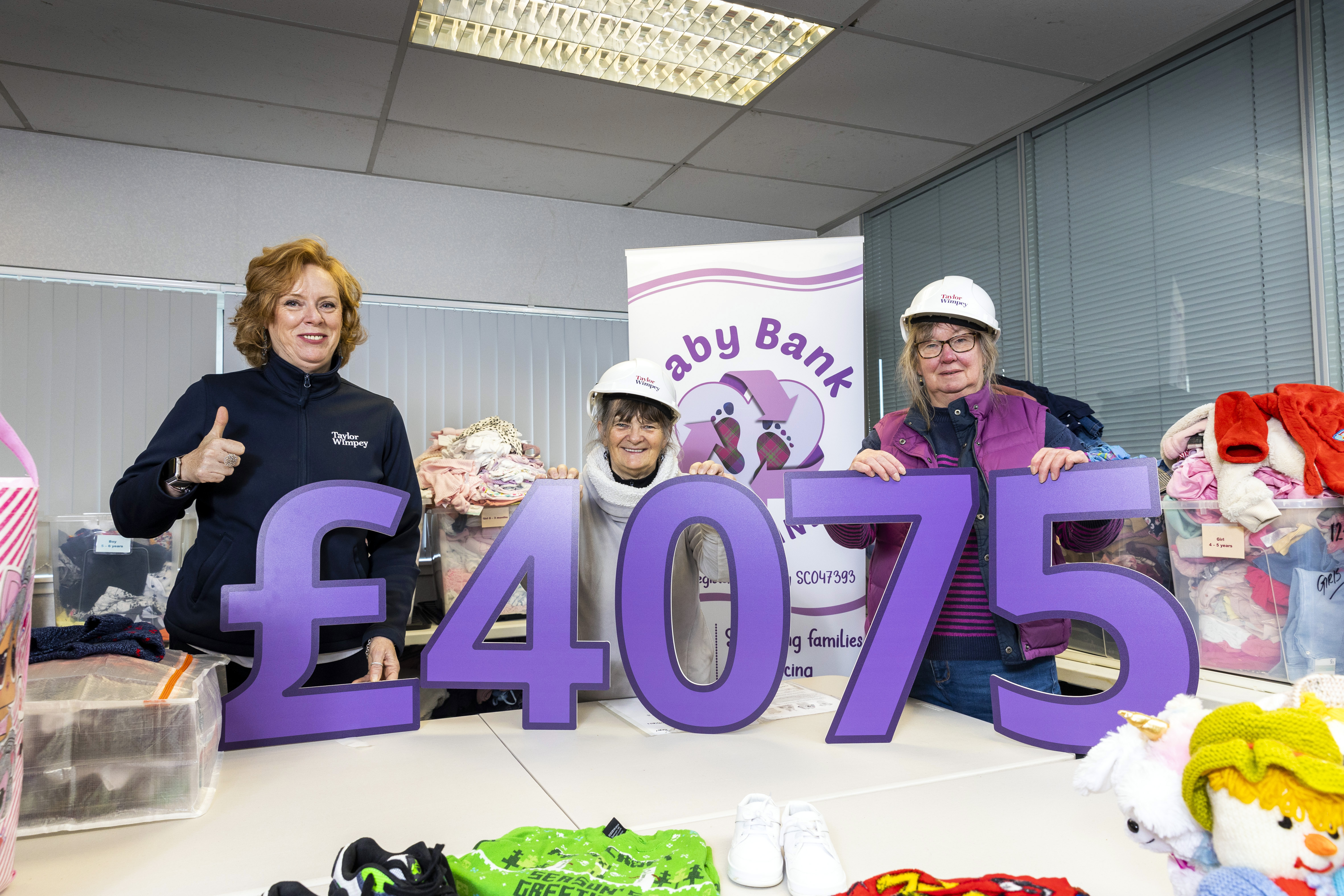 Taylor Wimpey announces partnership with Baby Bank Scotland