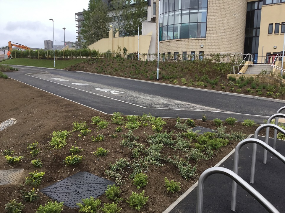 Soft landscape contract completed at new Aberdeen hospital