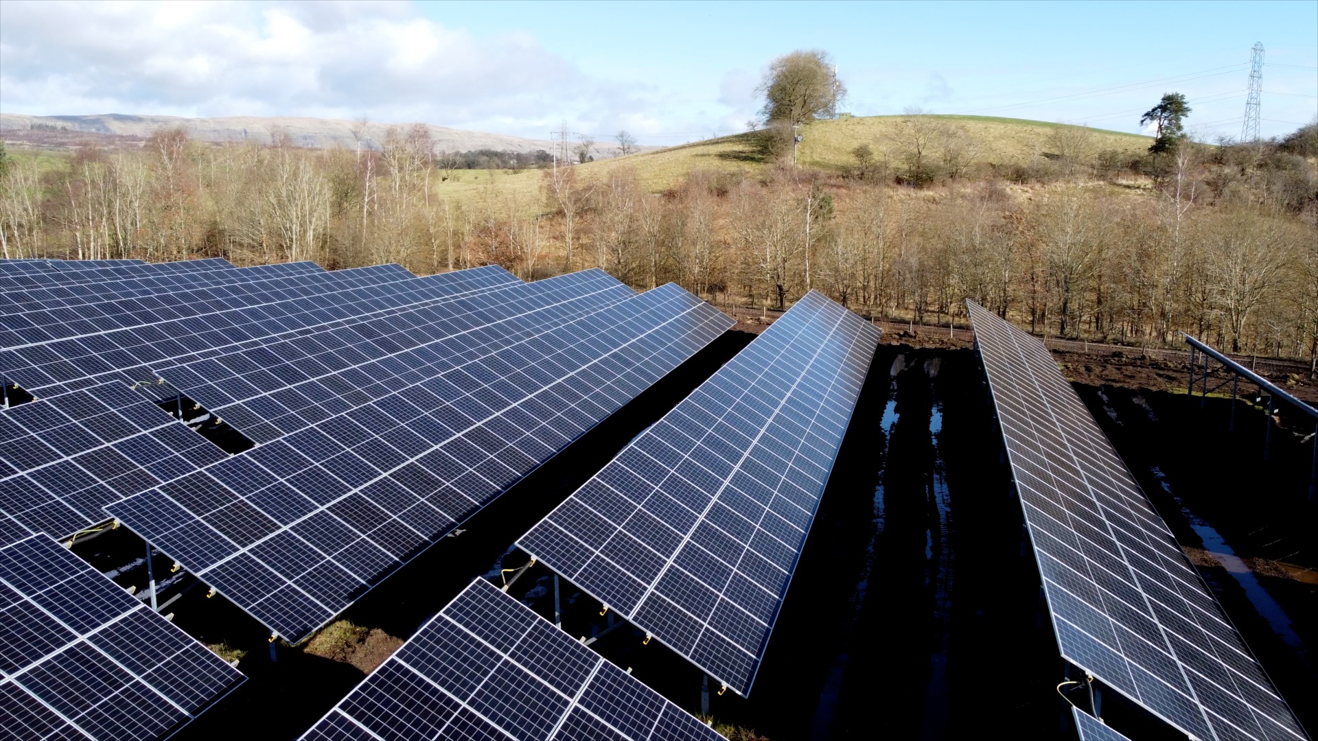 Video: Giant solar project switched on in East Dunbartonshire