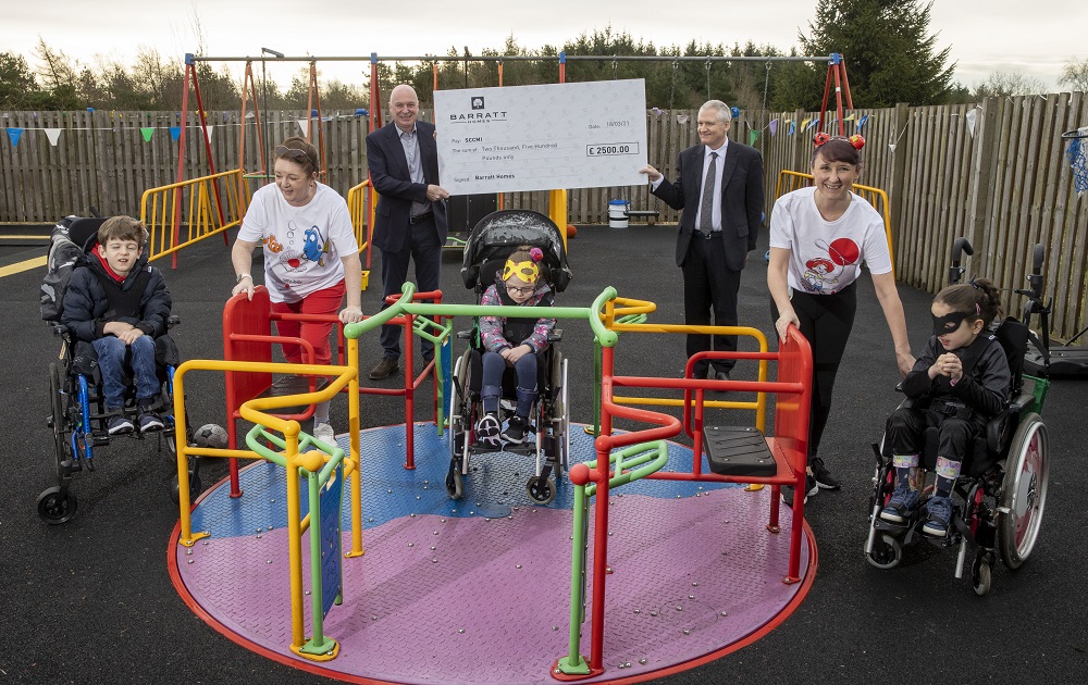 Barratt Developments raises £204,000 for Scottish charities