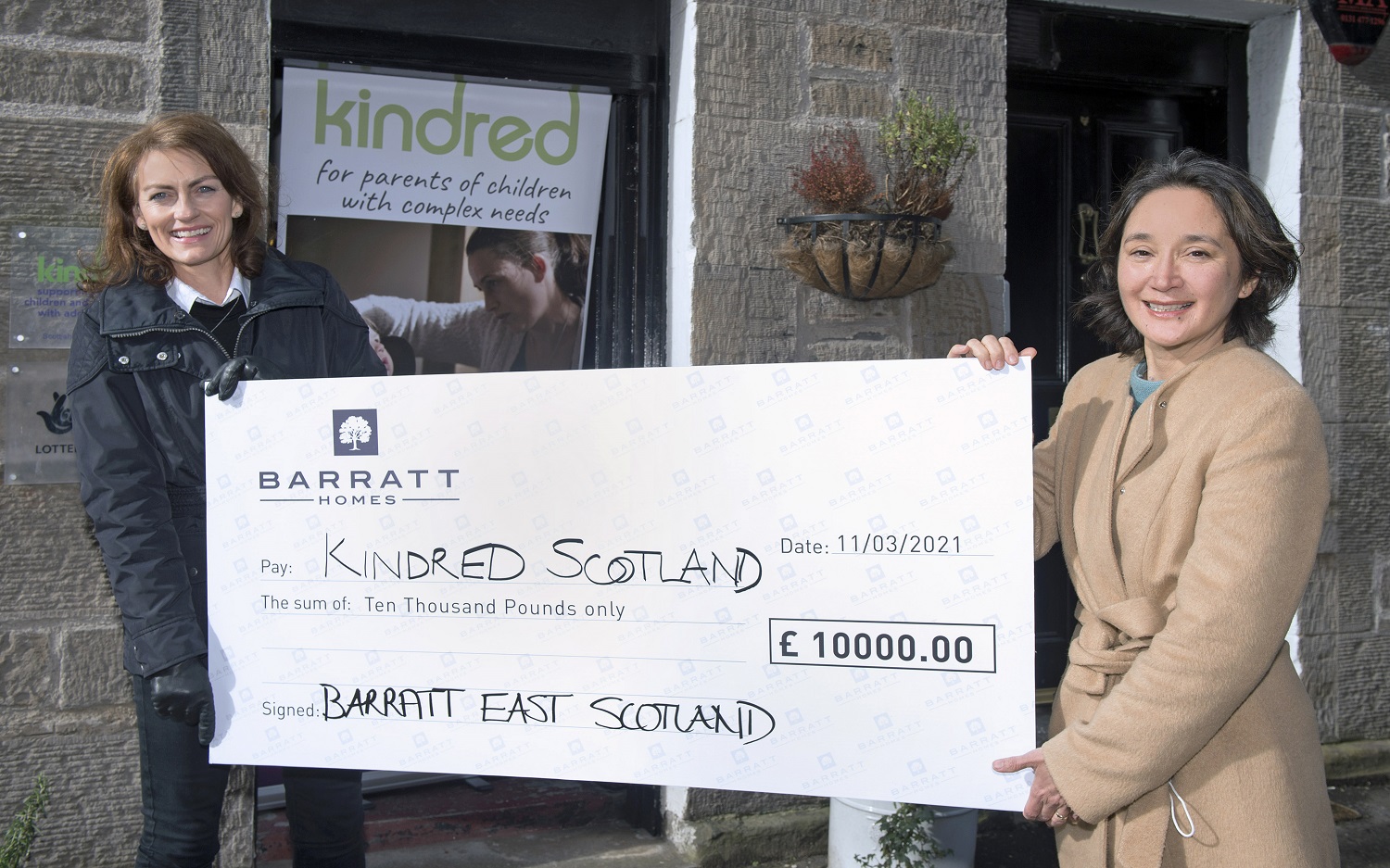 Barratt Developments raises £204,000 for Scottish charities
