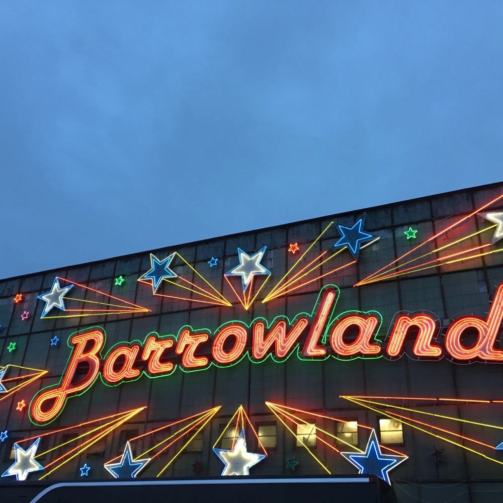 And finally... door open for Barrowland sign to be listed