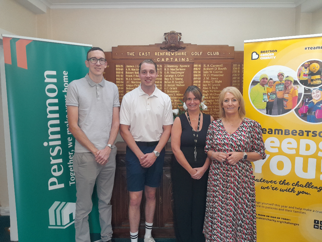 Persimmon drives funds for The Beatson