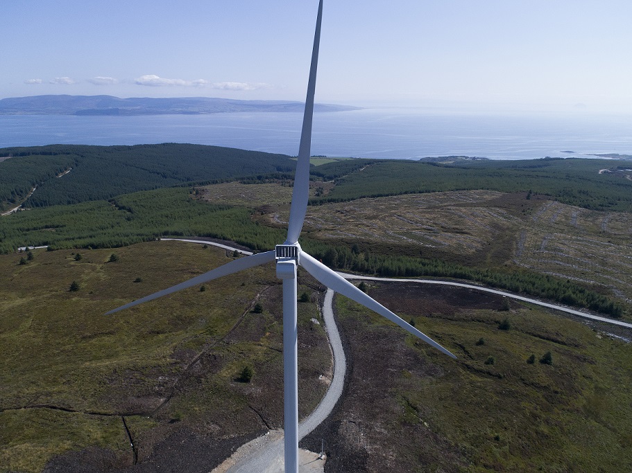 Amazon’s first Scottish wind farm project now operational