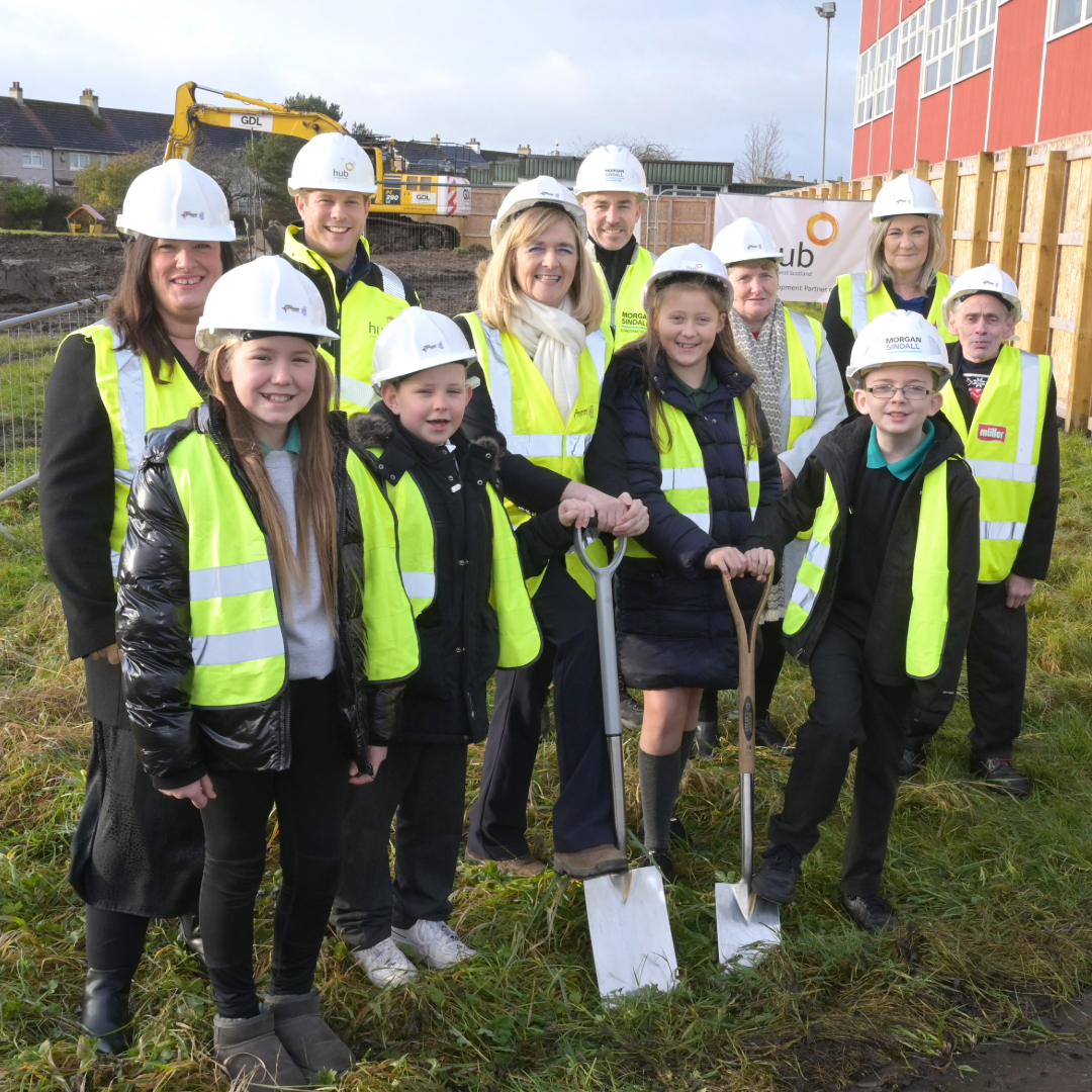 Construction starts on Bellshill community hub