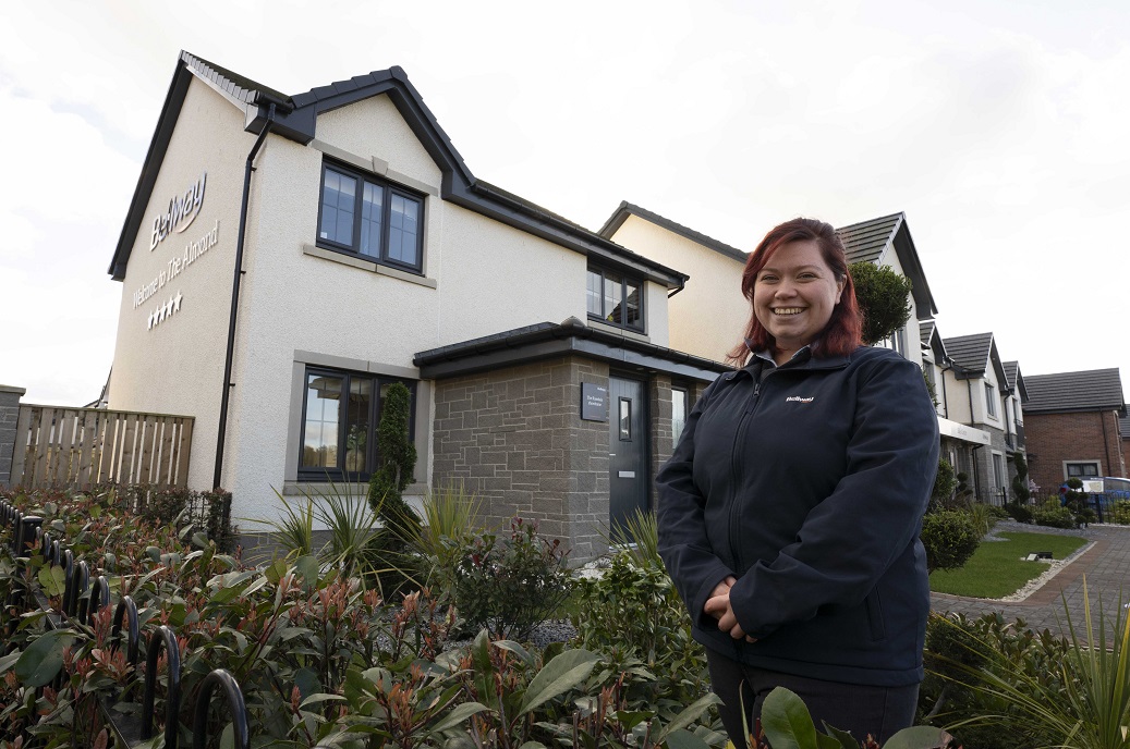 Female construction apprentice flourishes with Bellway
