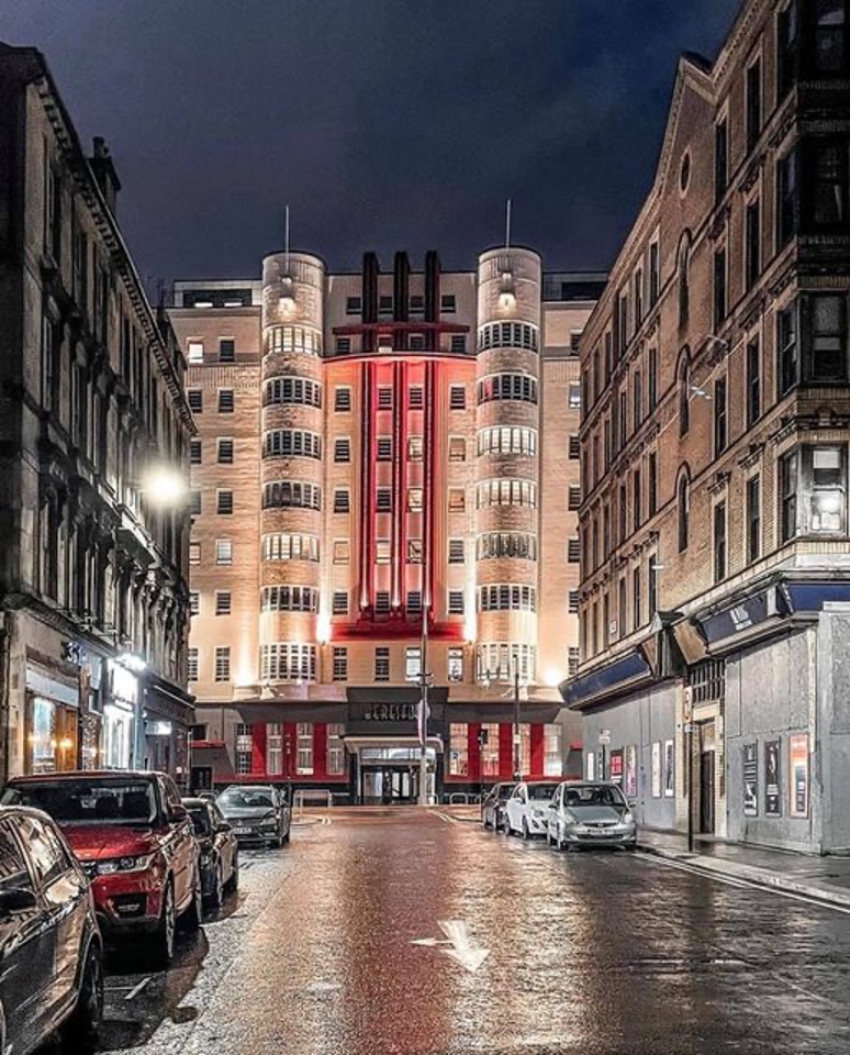 Work on Glasgow's art deco Beresford building gets under way