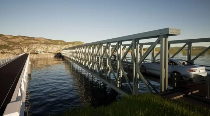And finally... Atlantic bridge planned for marooned islanders