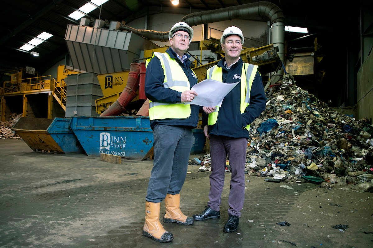 Binn Group seeks additional capacity for Energy from Waste plant