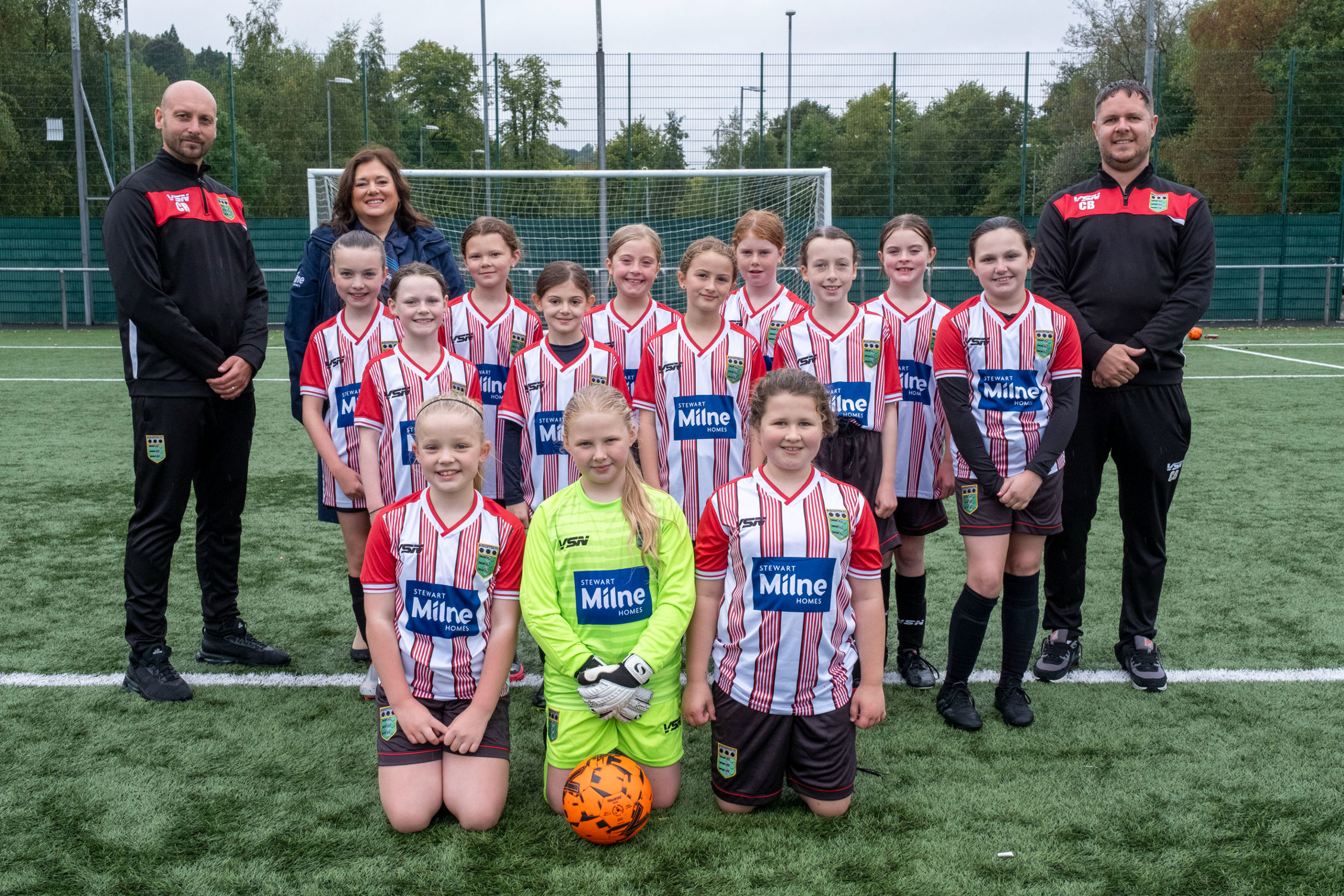 Stewart Milne Homes continues support of girls football