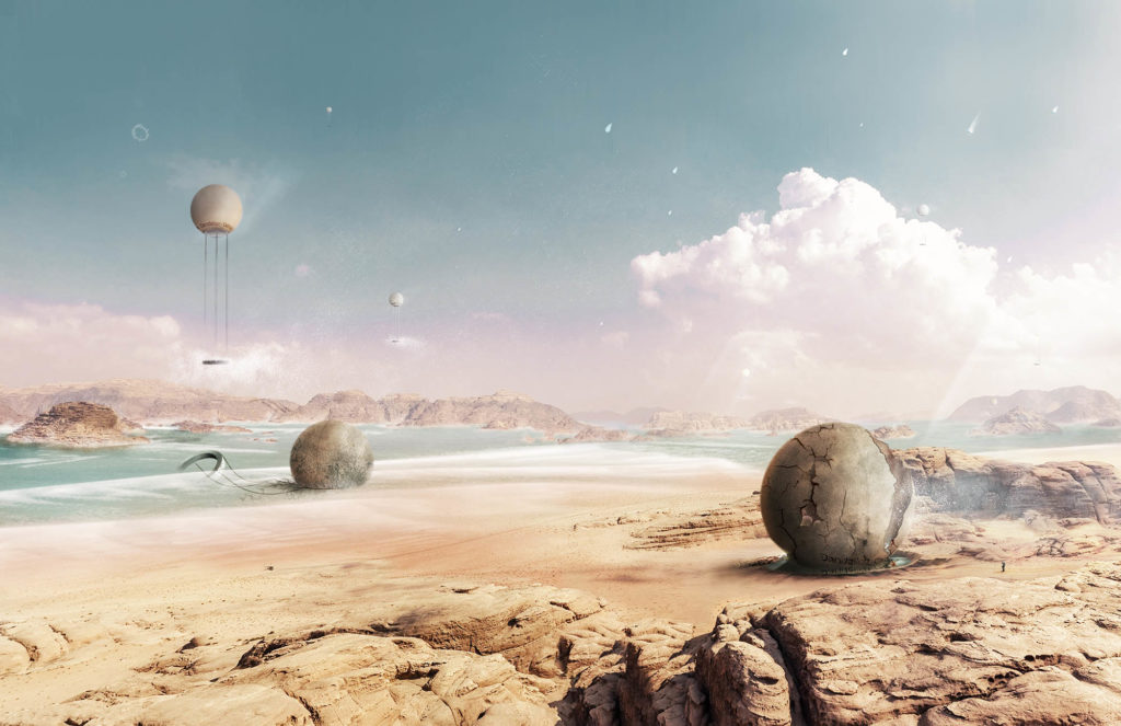 And finally... Design competition winners imagine the near future in outer space