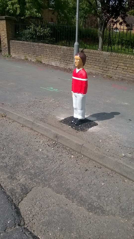 And finally... creepy bollards