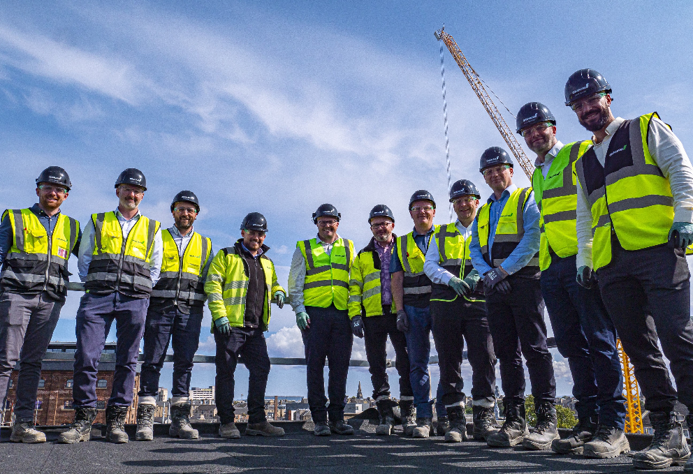 PLATFORM_ tops out Edinburgh build to rent development