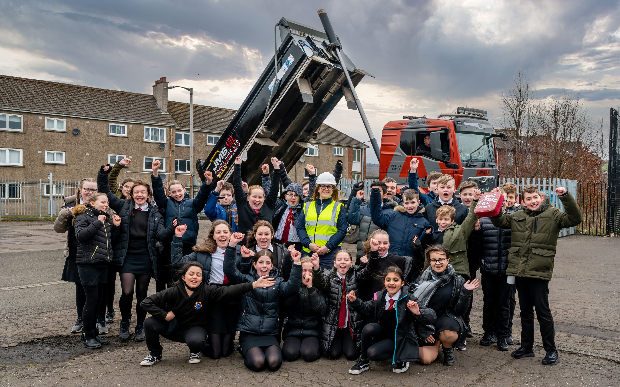 Advance Construction Scotland lays foundation for careers with school visit