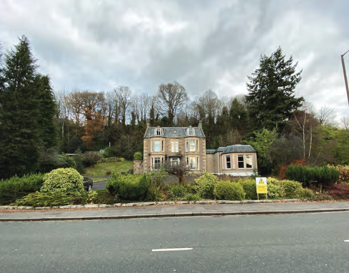 14 flats proposed at derelict Bridge of Allan hotel