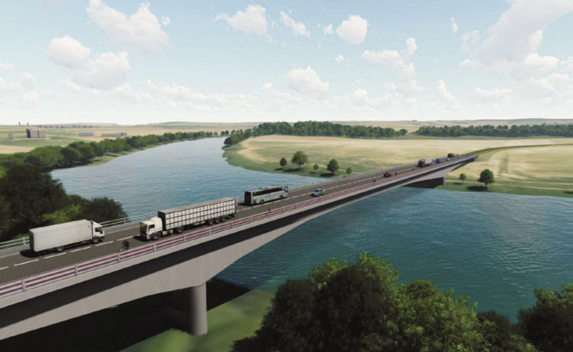 Feature: Design changes to reduce carbon emissions on Cross Tay Link Road project