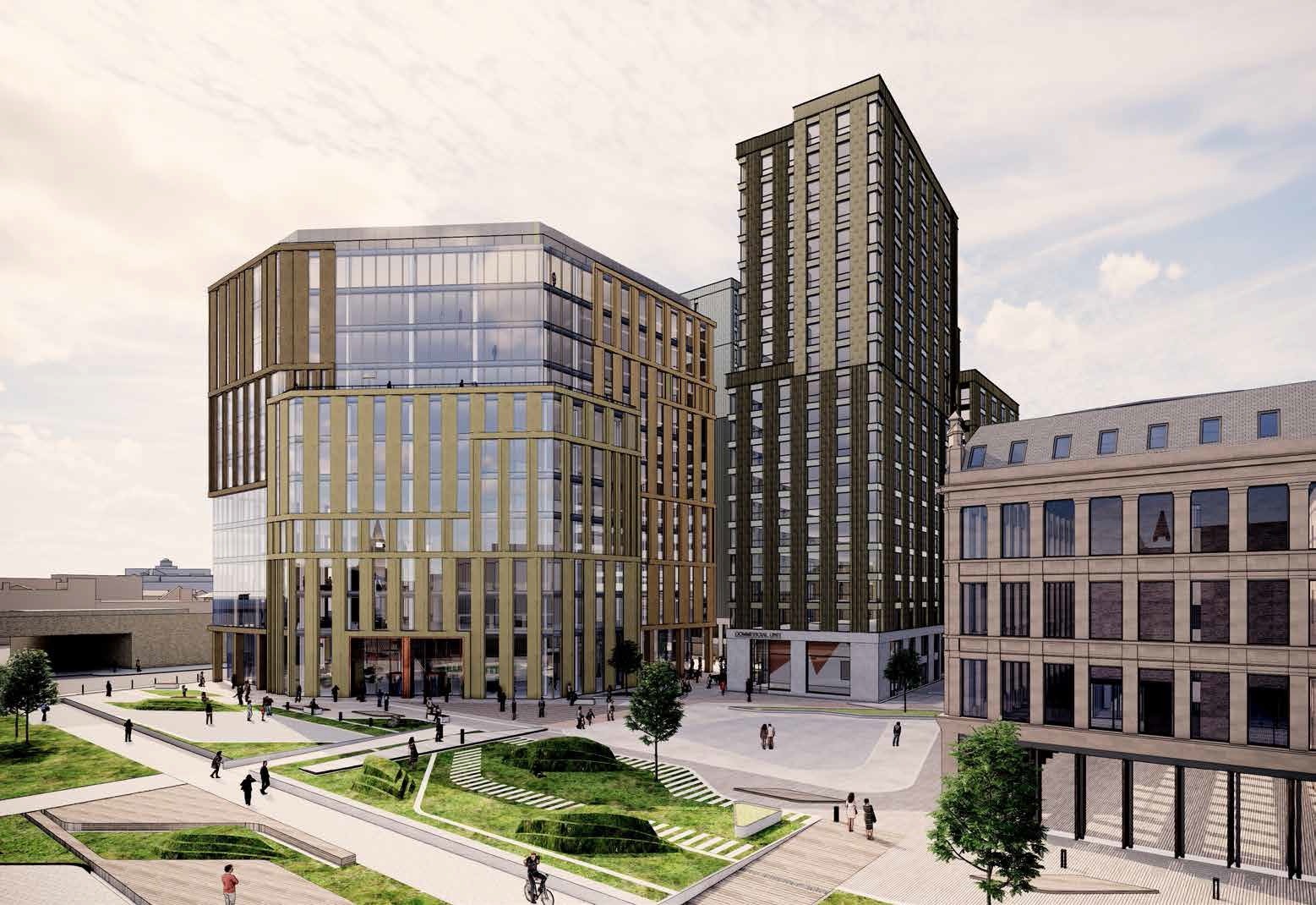 Drum Property Group advances Buchanan Wharf masterplan with detailed office plans