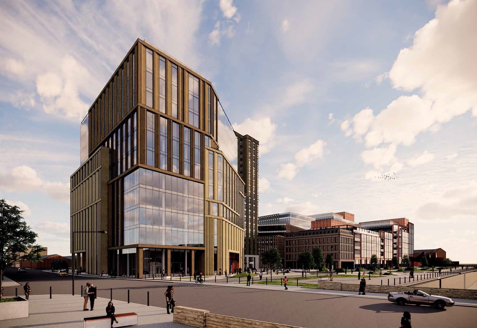 Drum Property Group advances Buchanan Wharf masterplan with detailed office plans