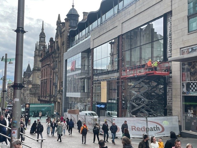Redpath reaches six live Glasgow city centre sites