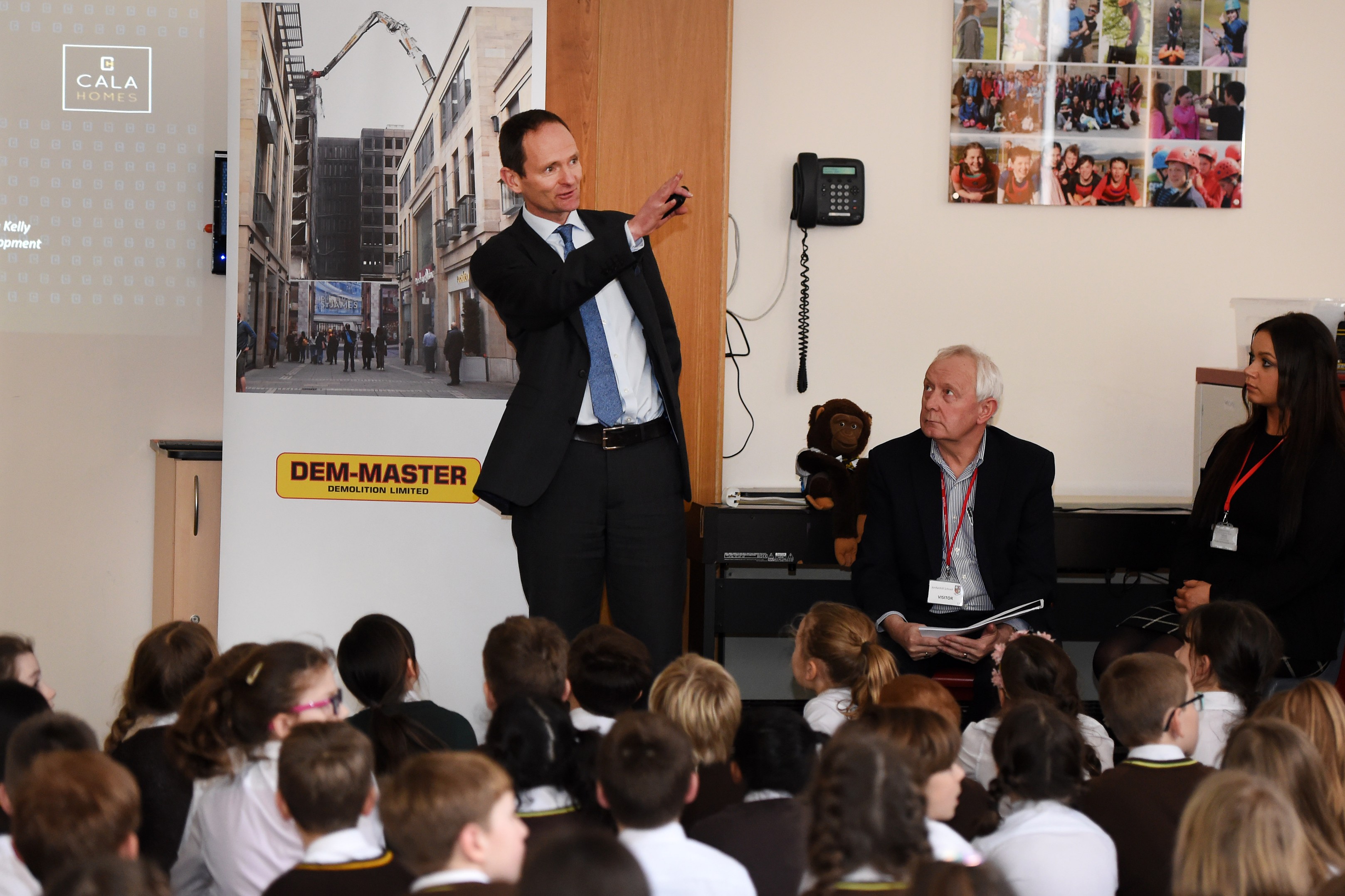 CALA delivers health and safety workshop to Jordanhill pupils