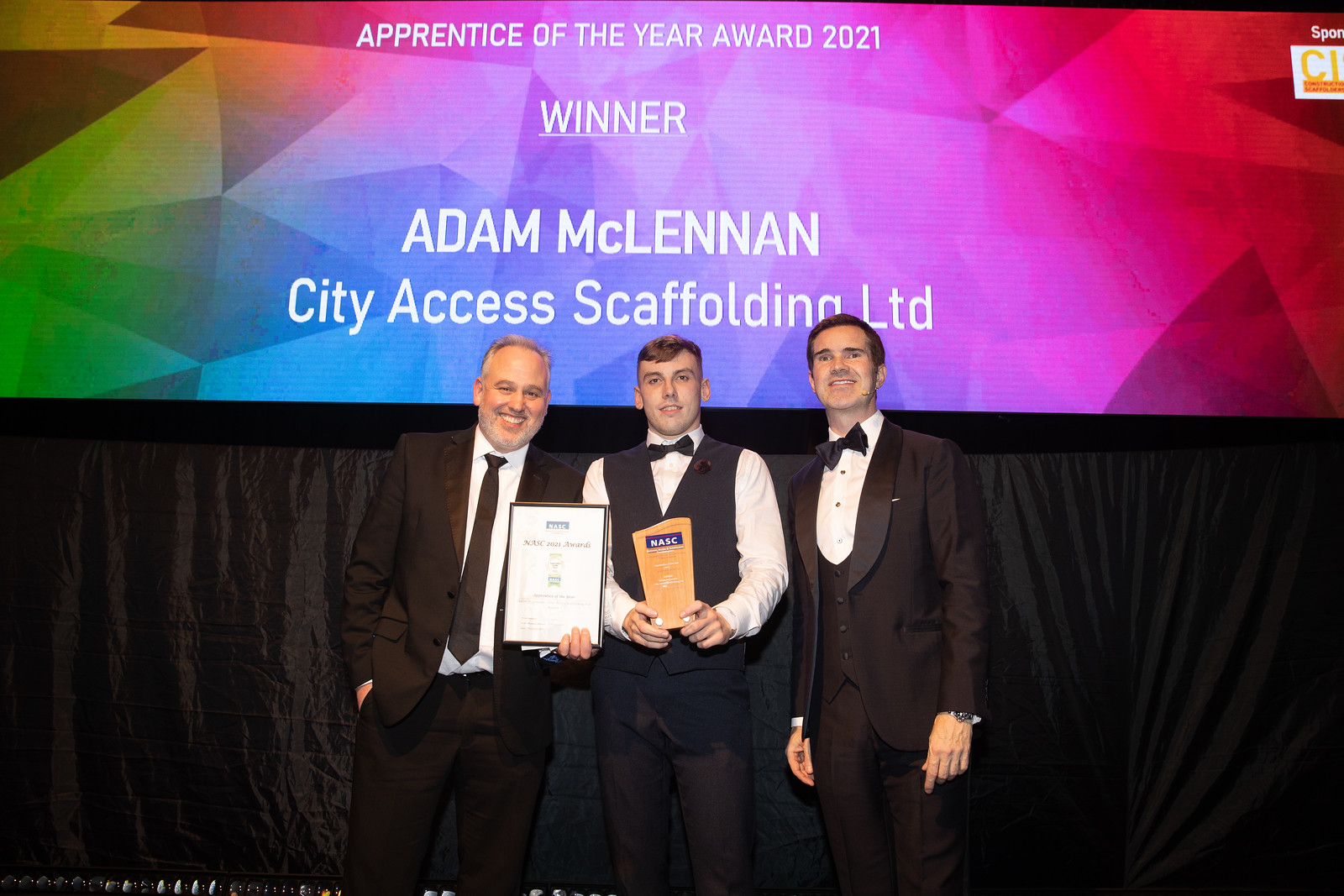 Edinburgh scaffolding firm builds on double award success