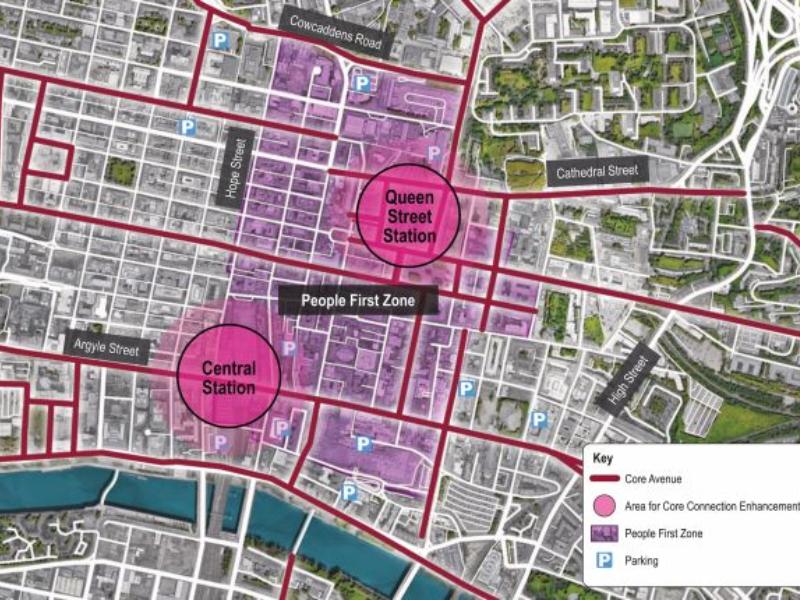 Glasgow hails progress on 'people-focused' City Centre Transformation Plan