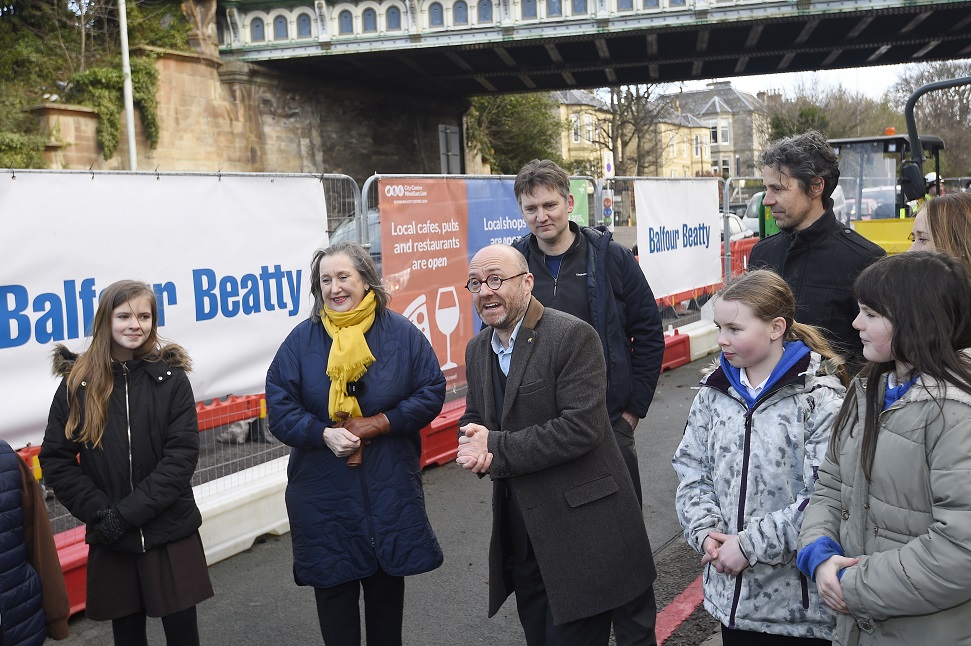 Balfour Beatty begins landmark Edinburgh walking and cycling route