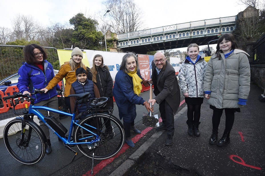 Balfour Beatty begins landmark Edinburgh walking and cycling route
