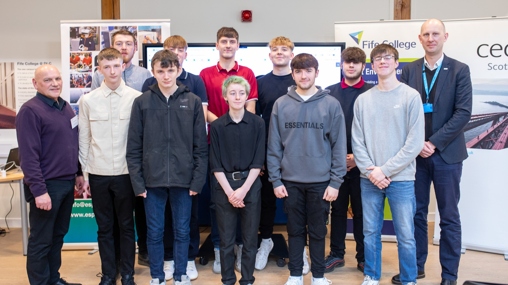 First students graduate from civil engineering skills course at Fife College