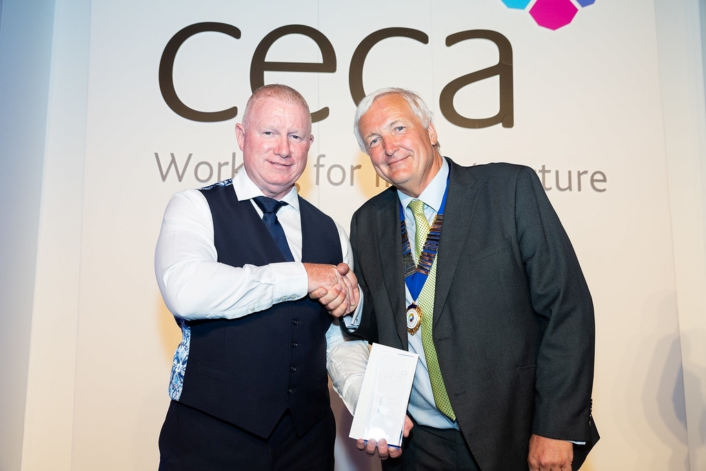 Glasgow engineering firm MD recognised for lifetime of service to civil engineering