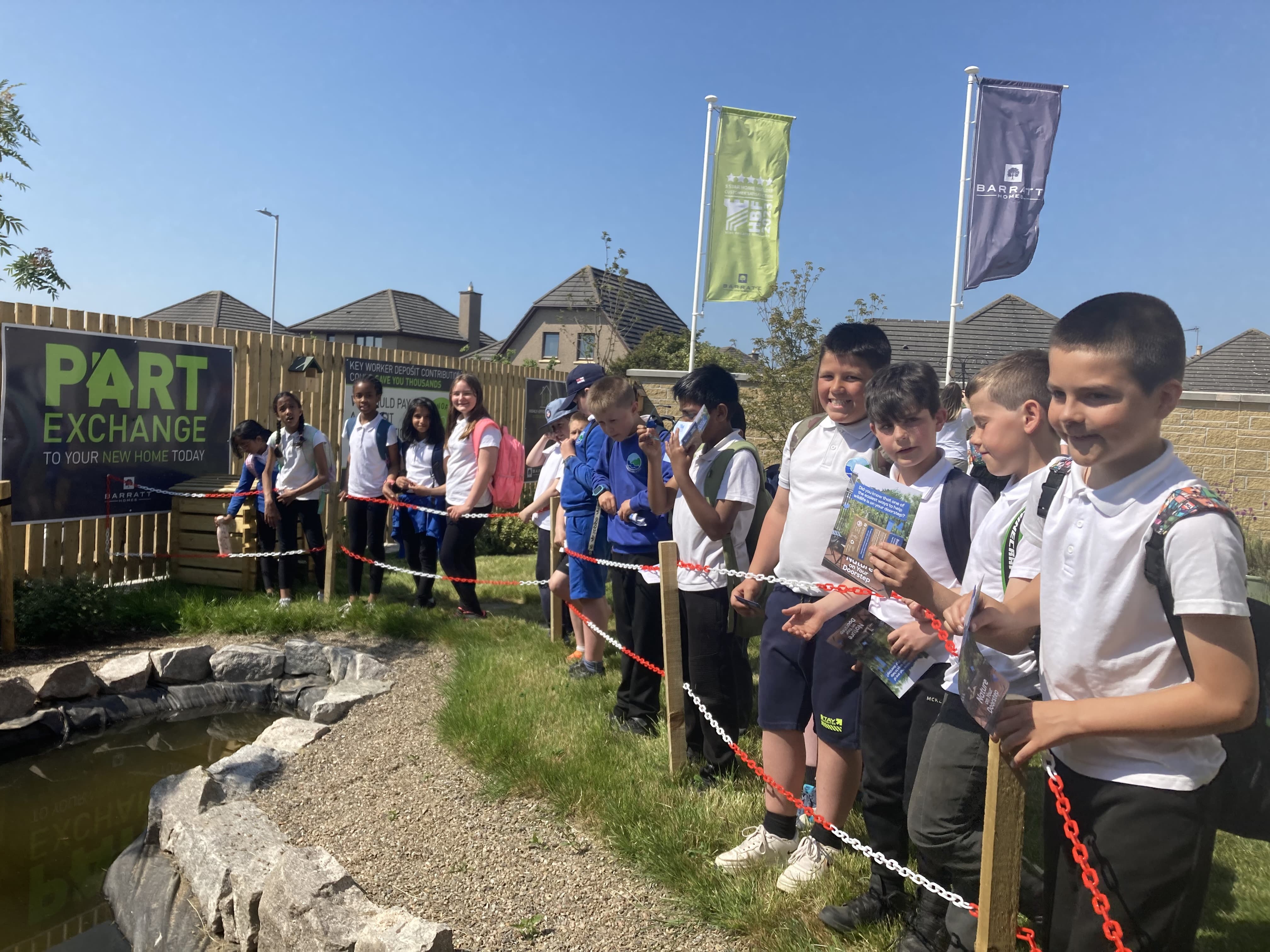 Aberdeen pupils enjoy educational gardening session hosted by Barratt