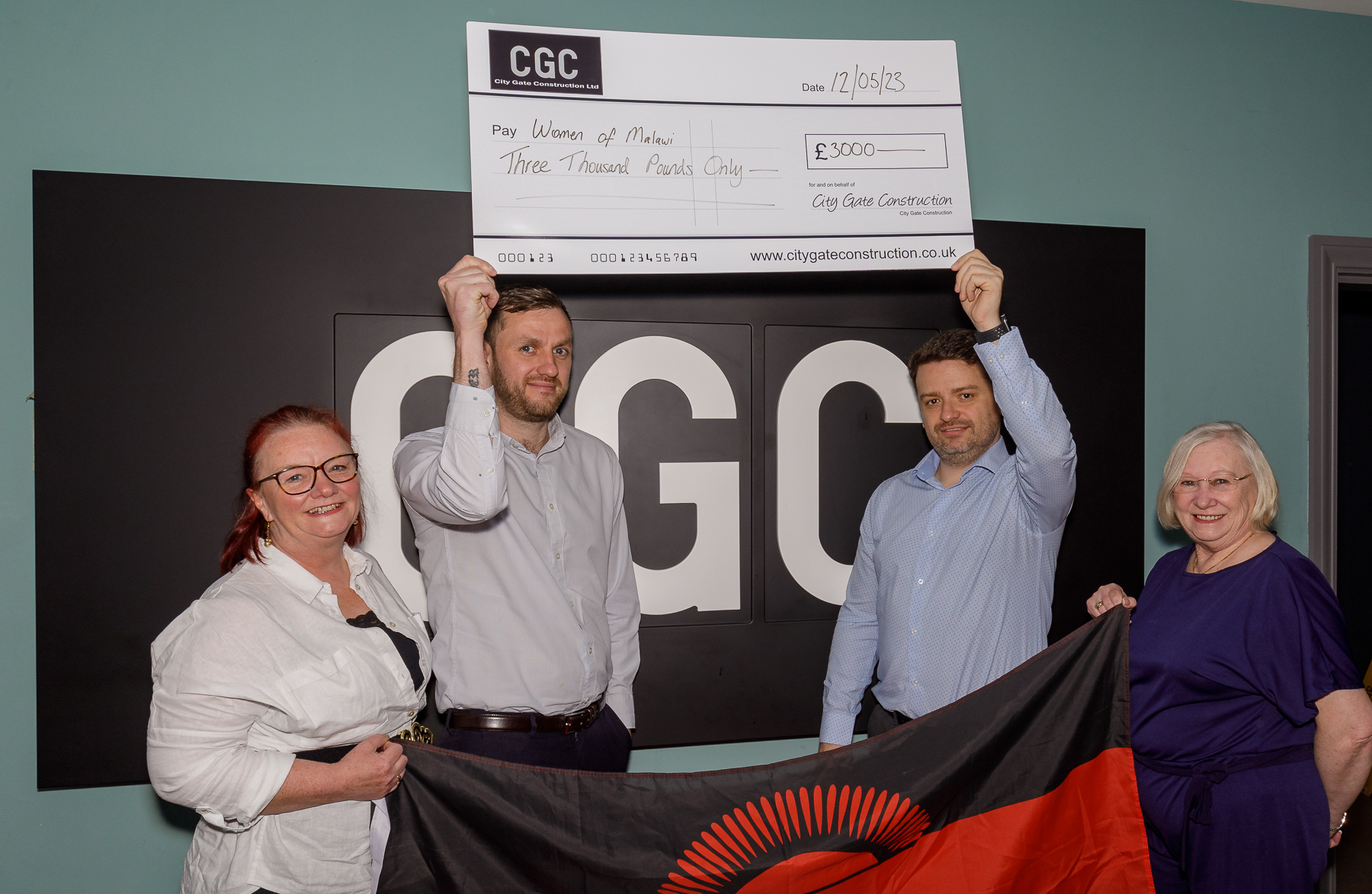 CGC donates £3,000 to help Malawian women set up micro-businesses