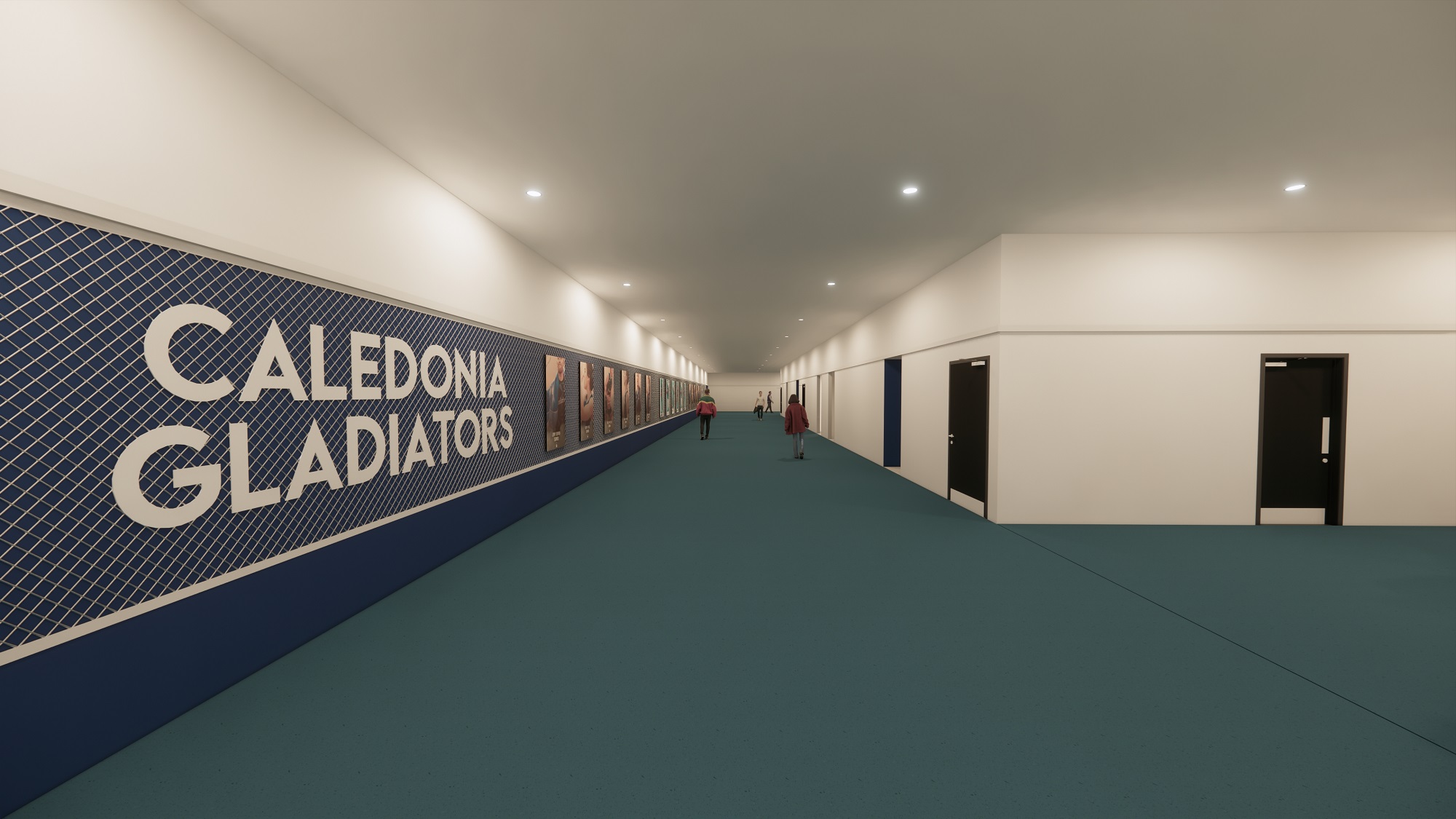 In Pictures: First look inside Caledonia Gladiators’ new stadium