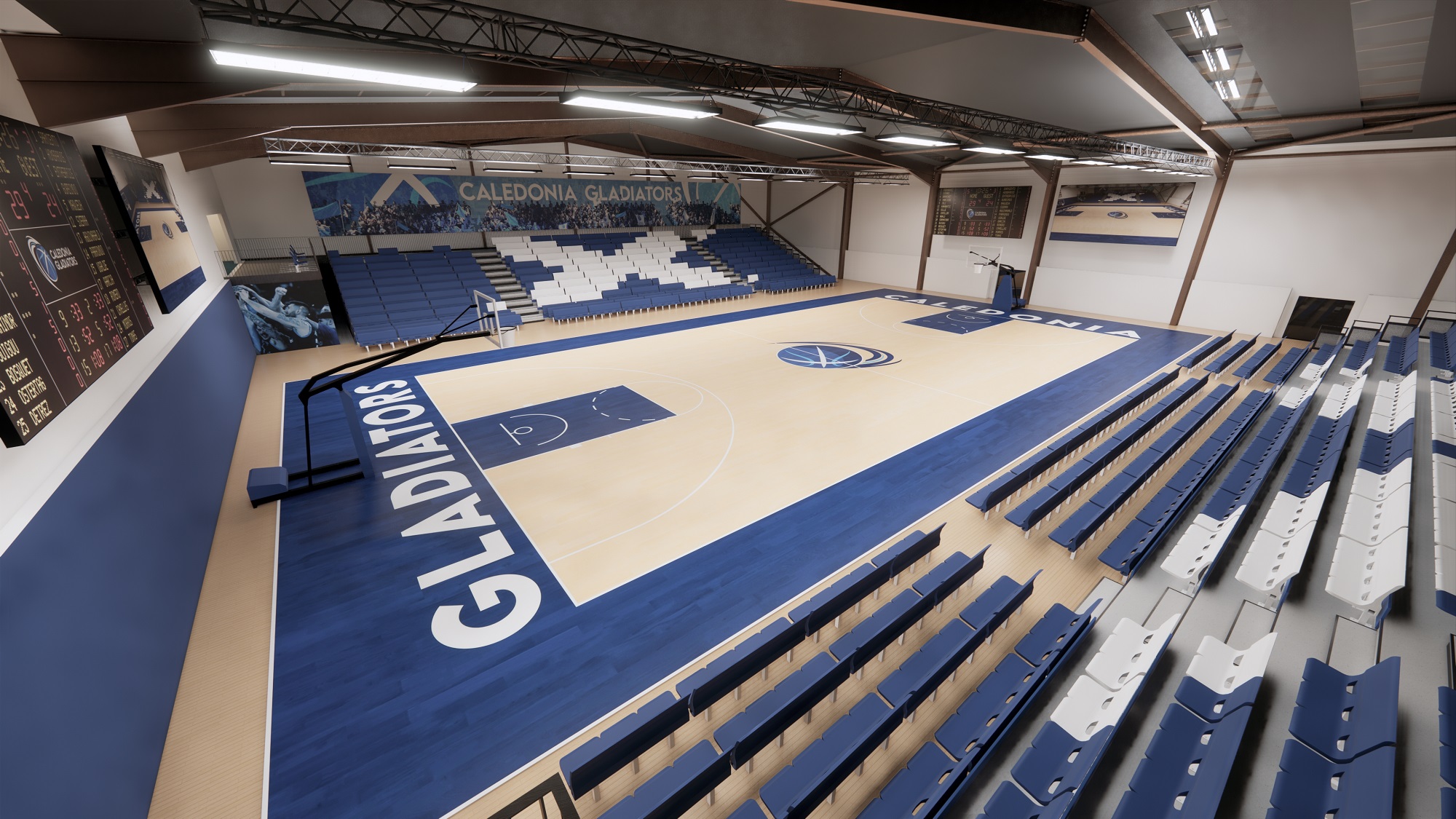 In Pictures: First look inside Caledonia Gladiators’ new stadium