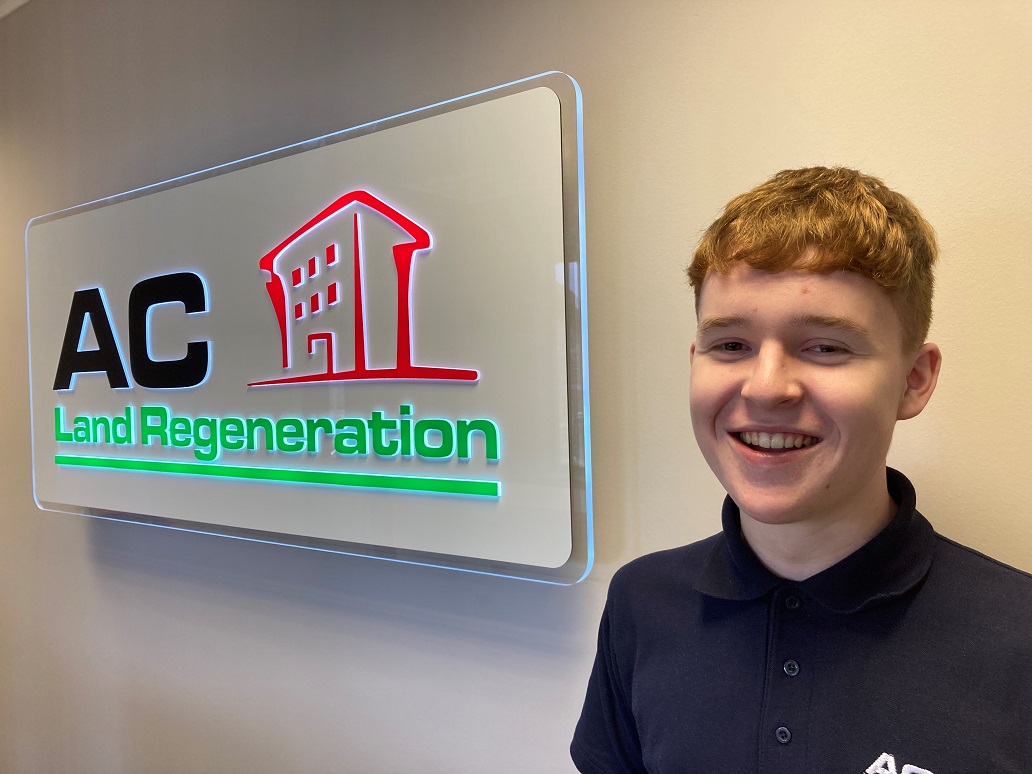 Youngster lands top apprenticeship with Advance Construction Scotland division