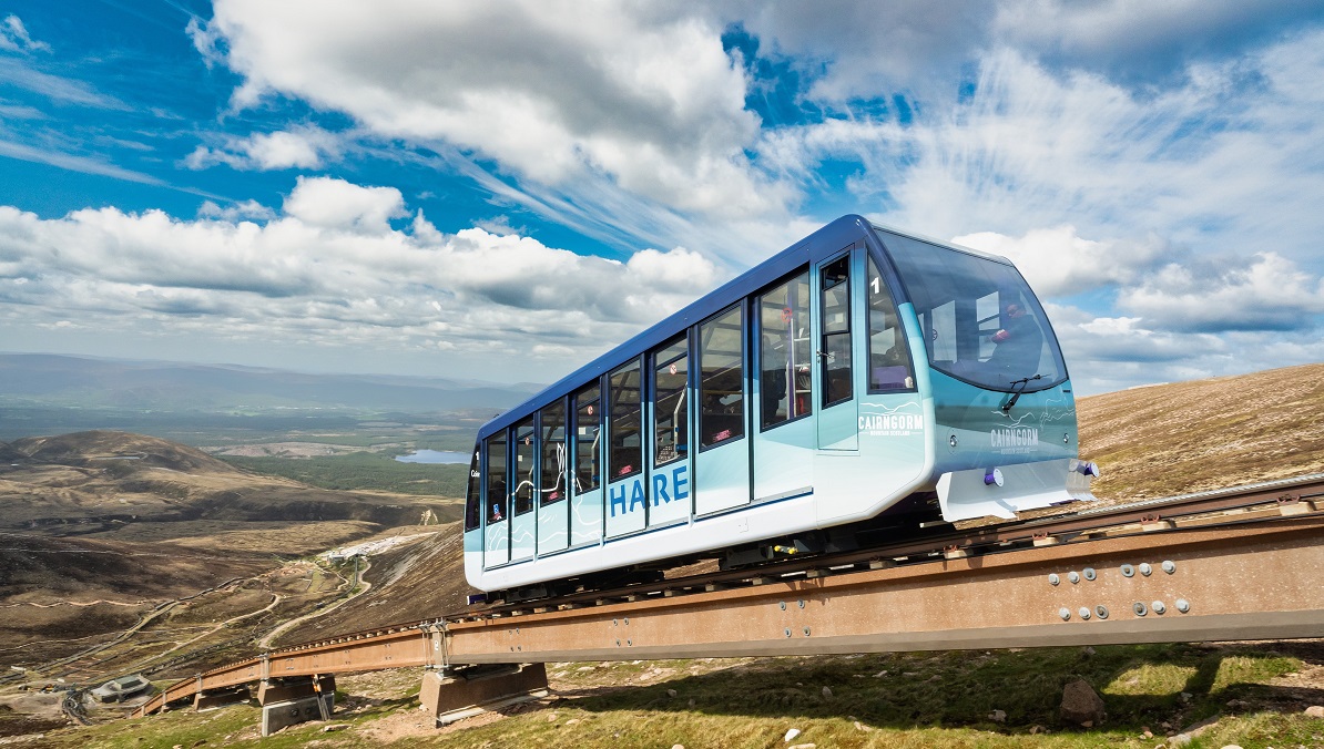 Finishing touches being applied to reinstatement project at Cairngorm funicular