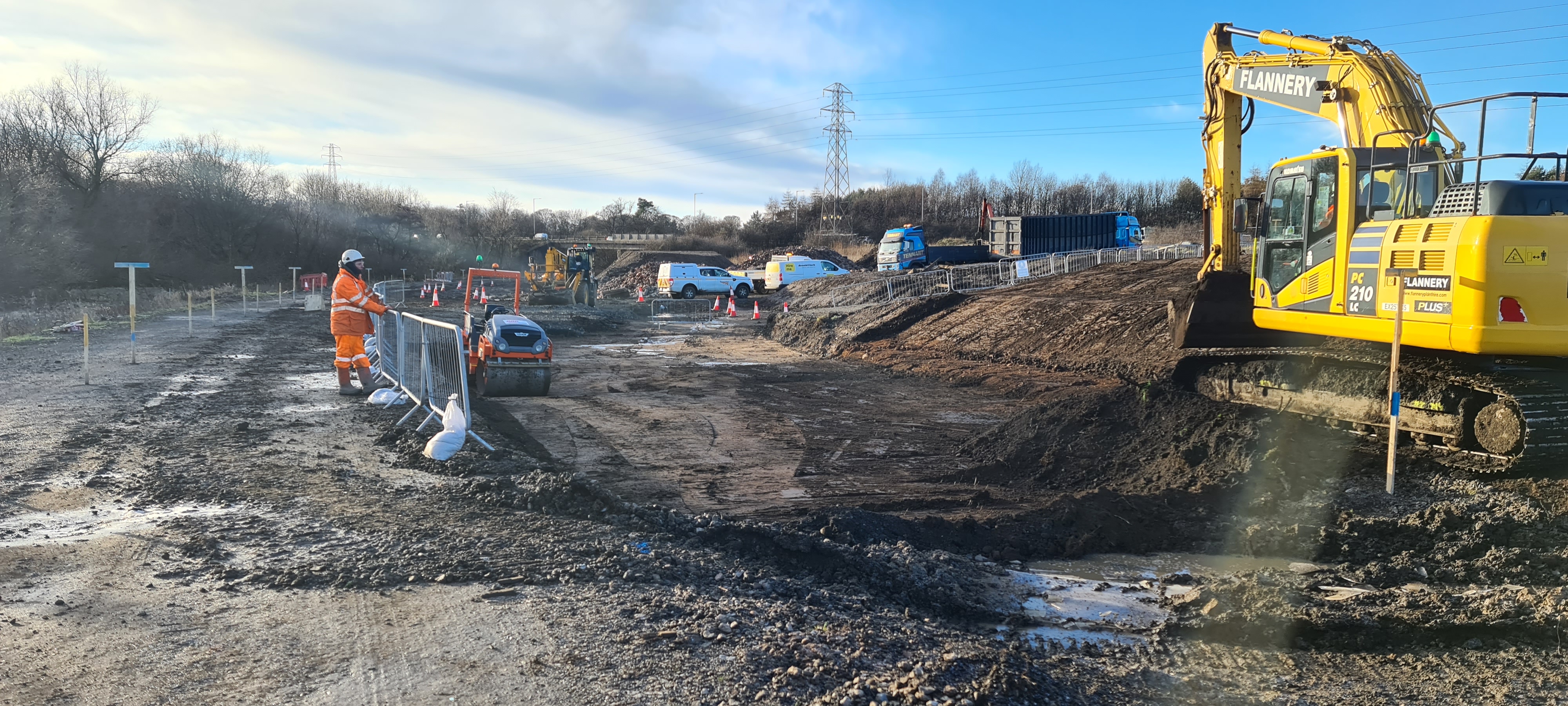 Construction begins on new Cameron Bridge Station