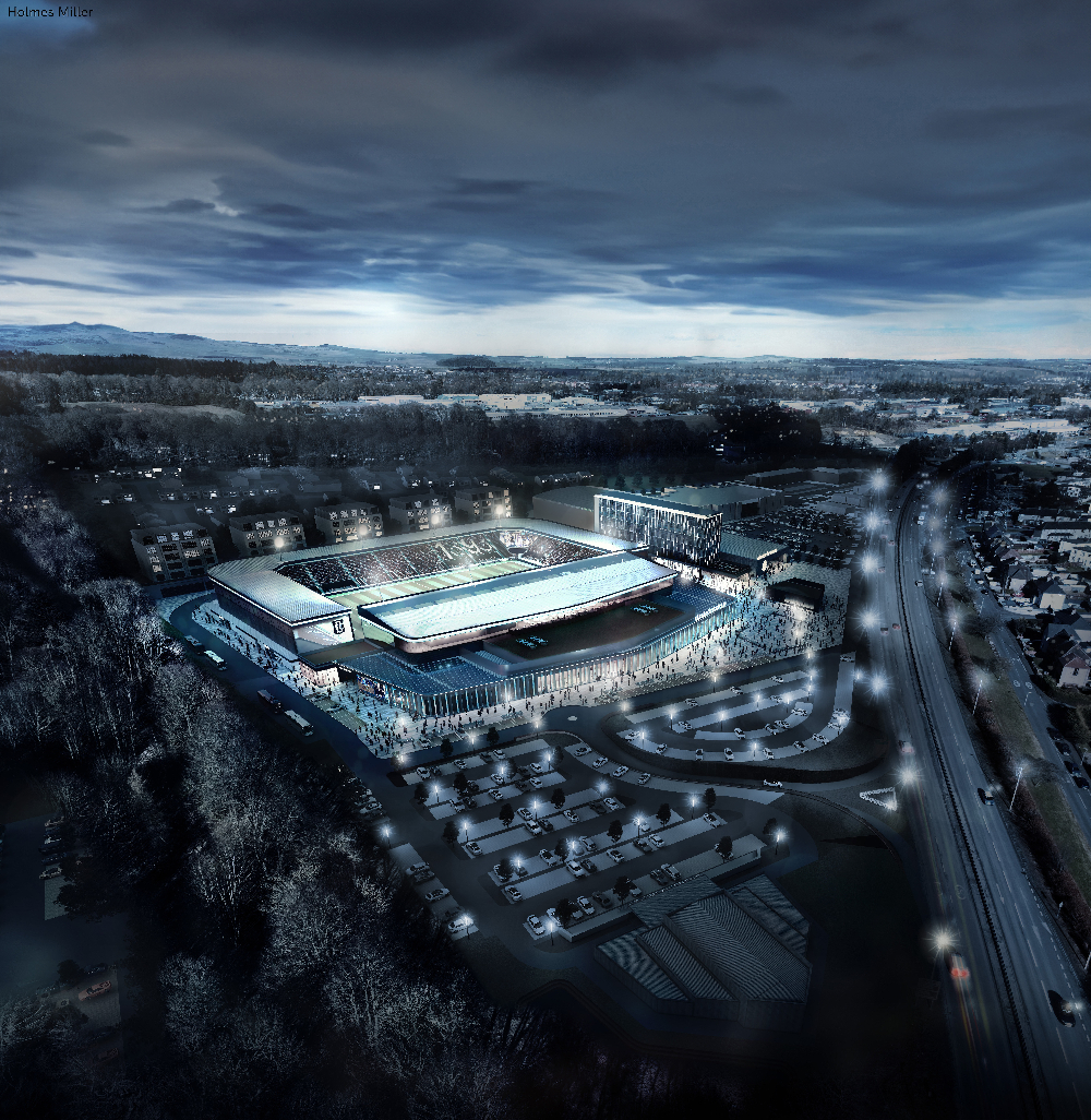 Holmes Miller appointed lead architect for new Dundee FC stadium