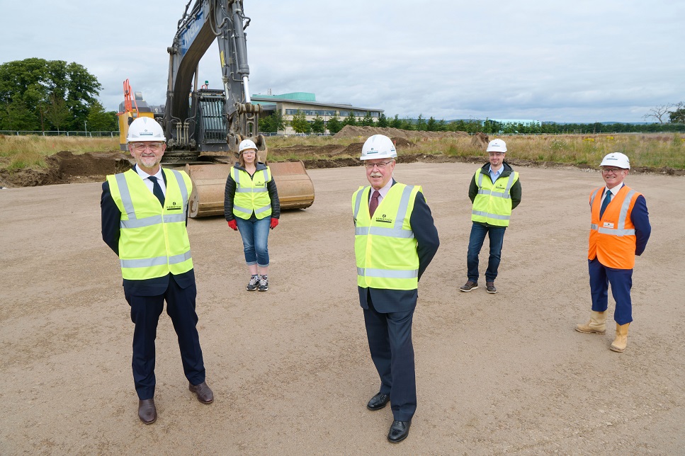 Robertson commences work on Inverness Campus life sciences building
