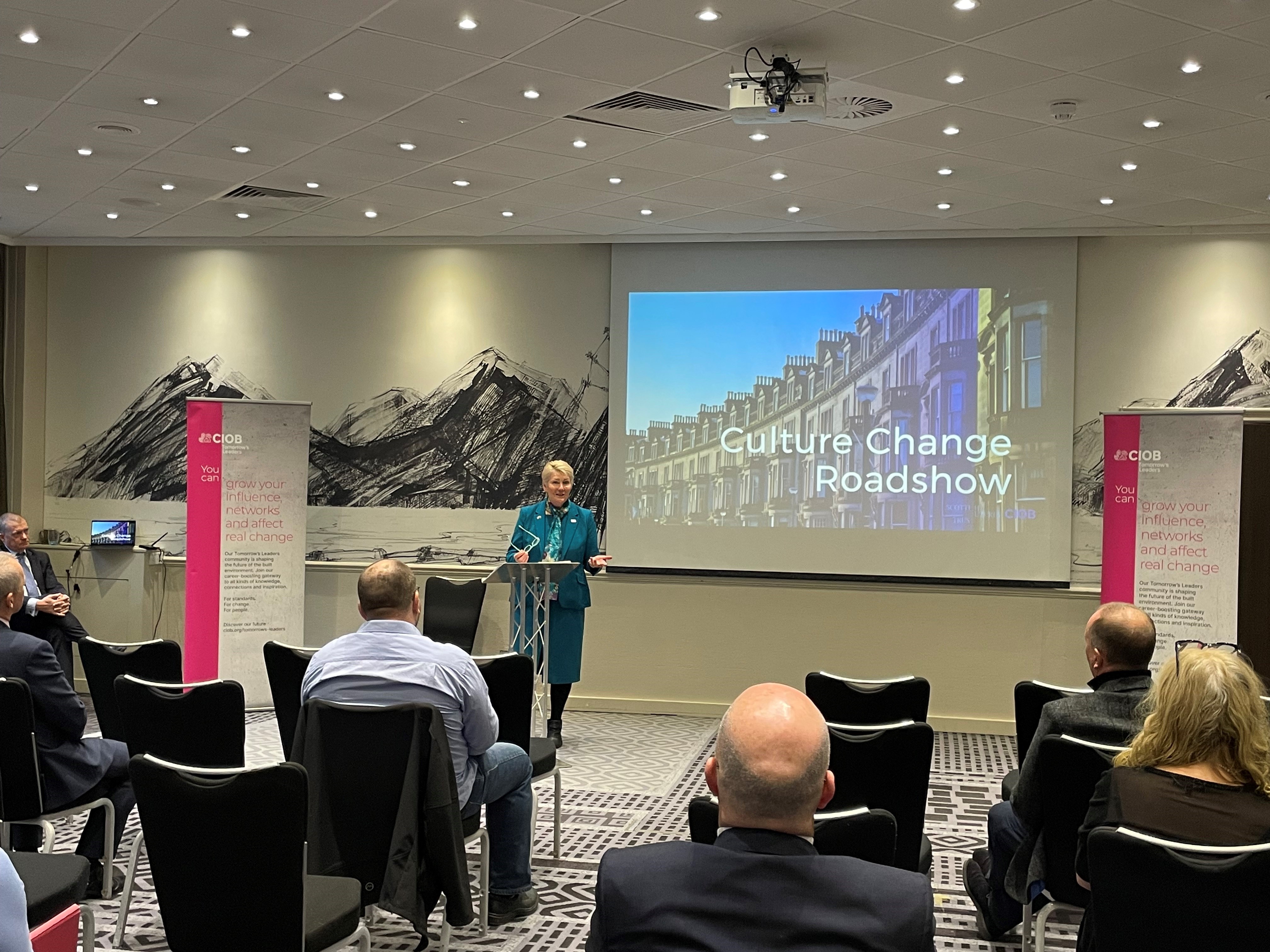 CIOB sets out plan to inspire change and share best practice at Culture Change Roadshow
